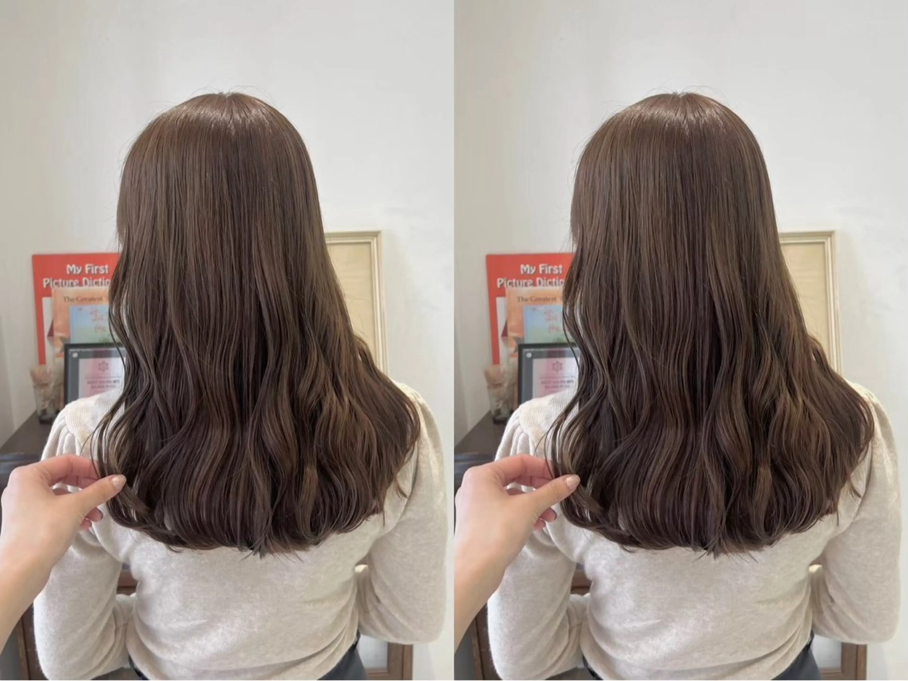 カラー ヘアカラー 石井 ひまりのヘアスタイル