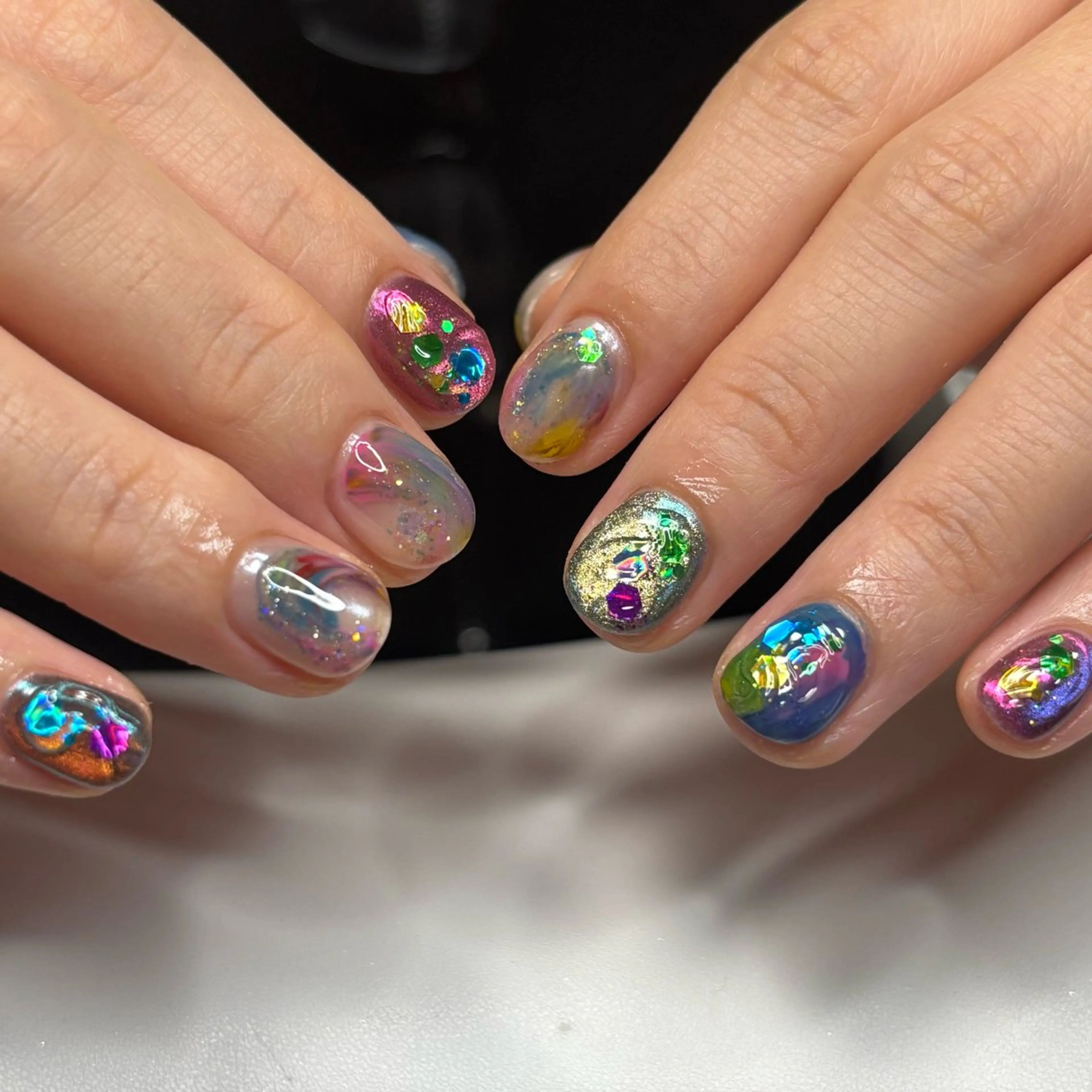 ネイル ハンドネイル ハンドケア nailsalon SuMILEのネイルデザイン