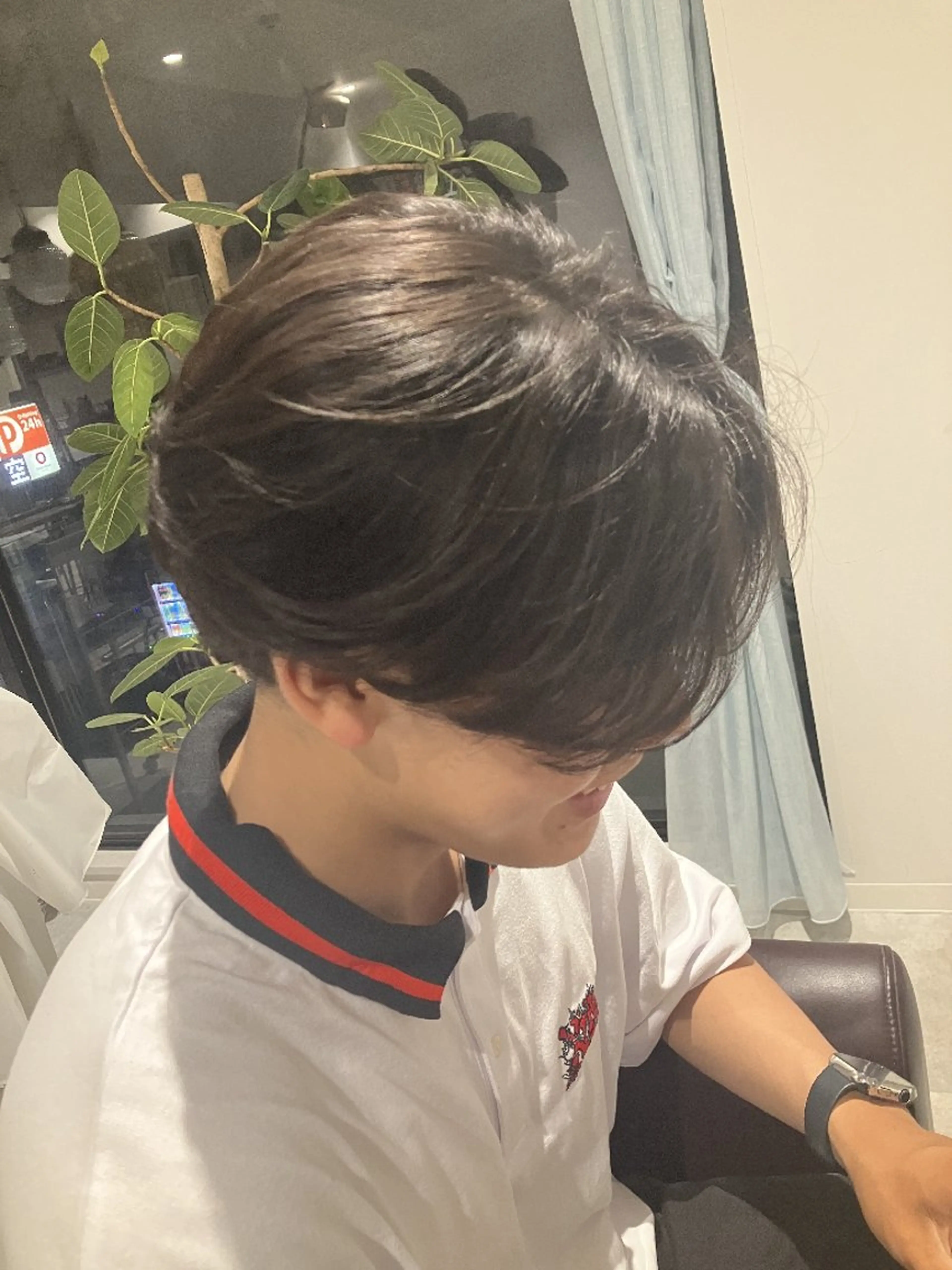 パーマ メンズ カット パーマ yuumi 👱🏻‍♀️のヘアスタイル