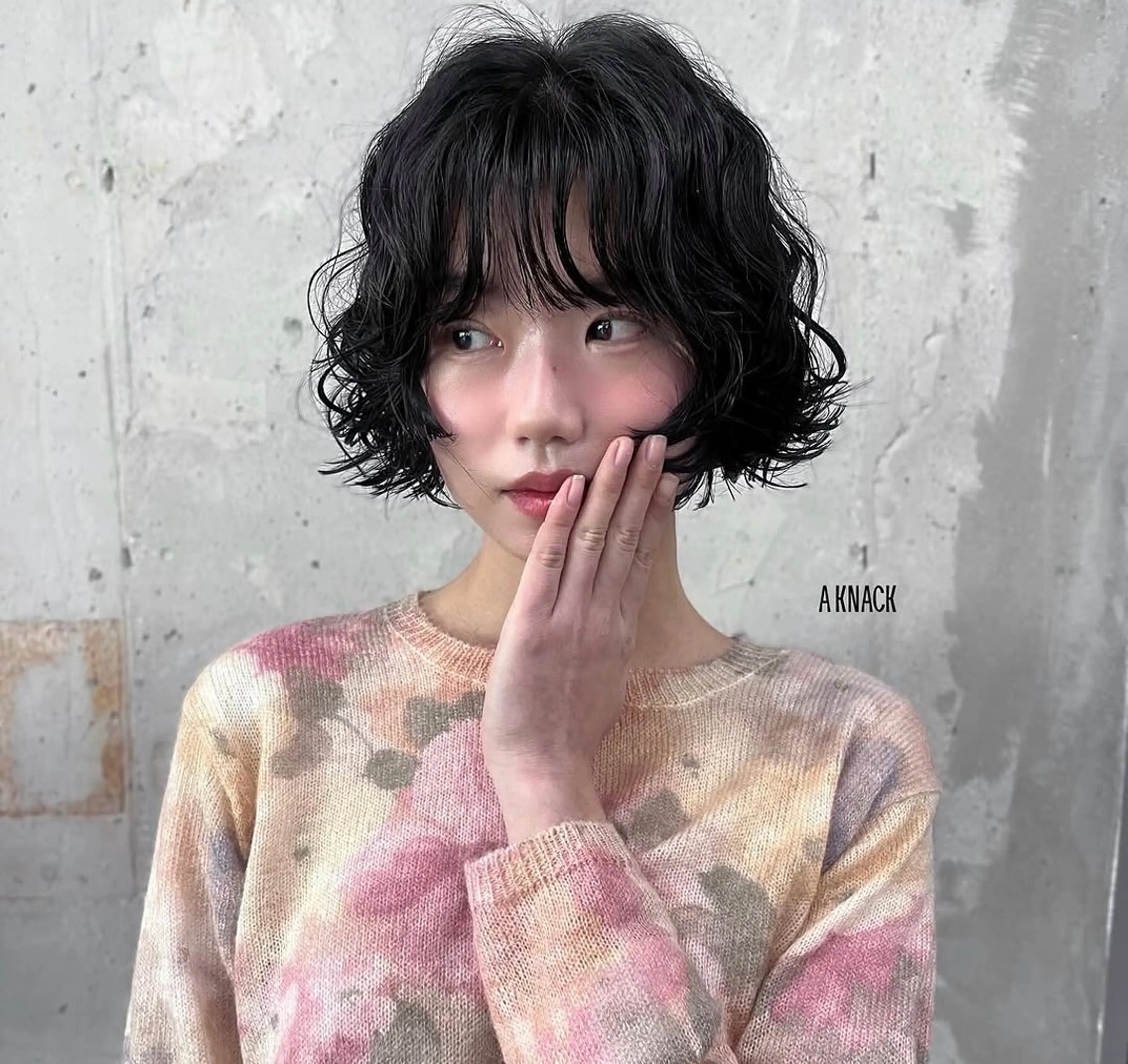 ショート パーマ メンズ清潔感のプロ 💈メンズパーマ藤田のヘアスタイル