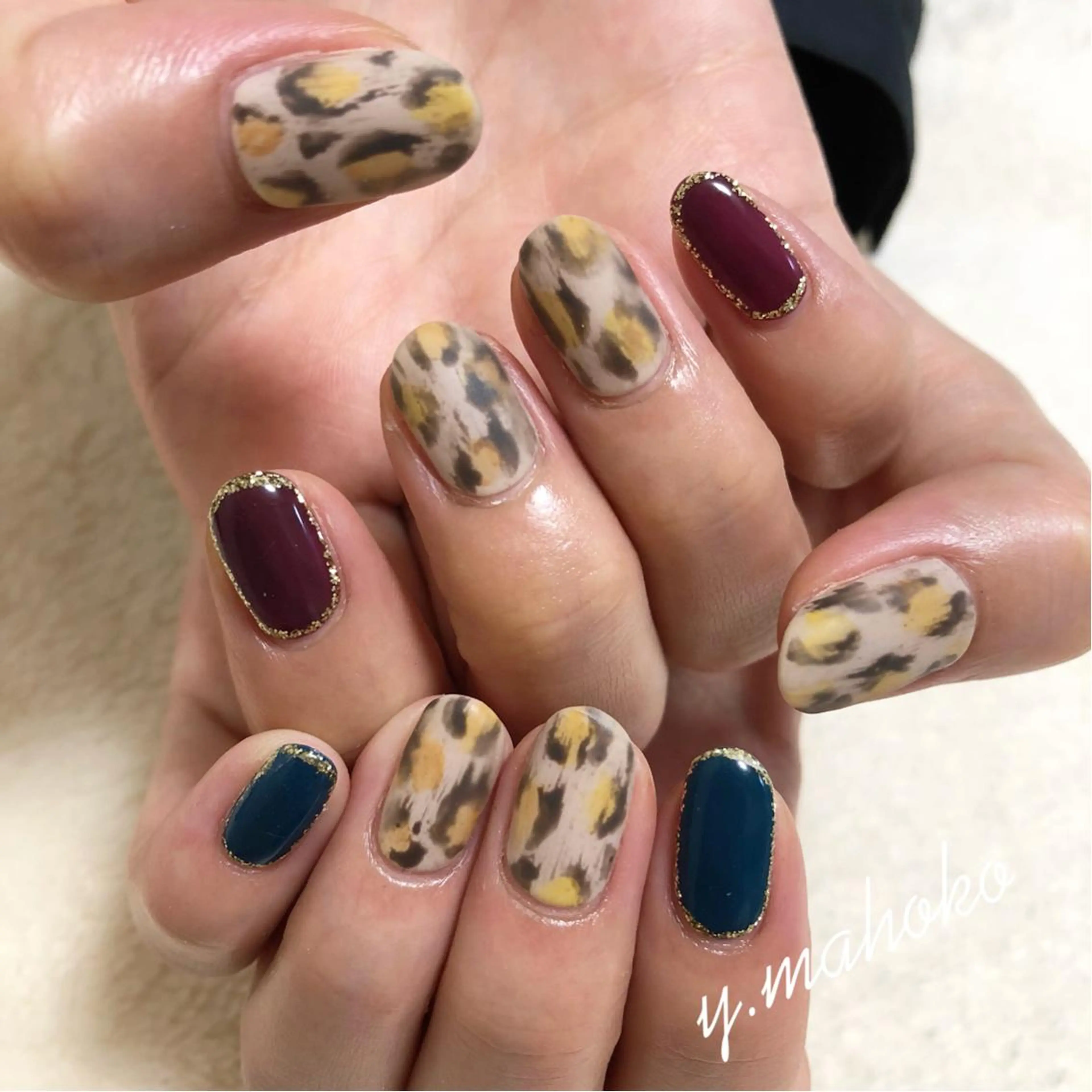 ネイル She nail studio 原宿所属・パラジェル有/ スカルプ/mahoのネイルデザイン