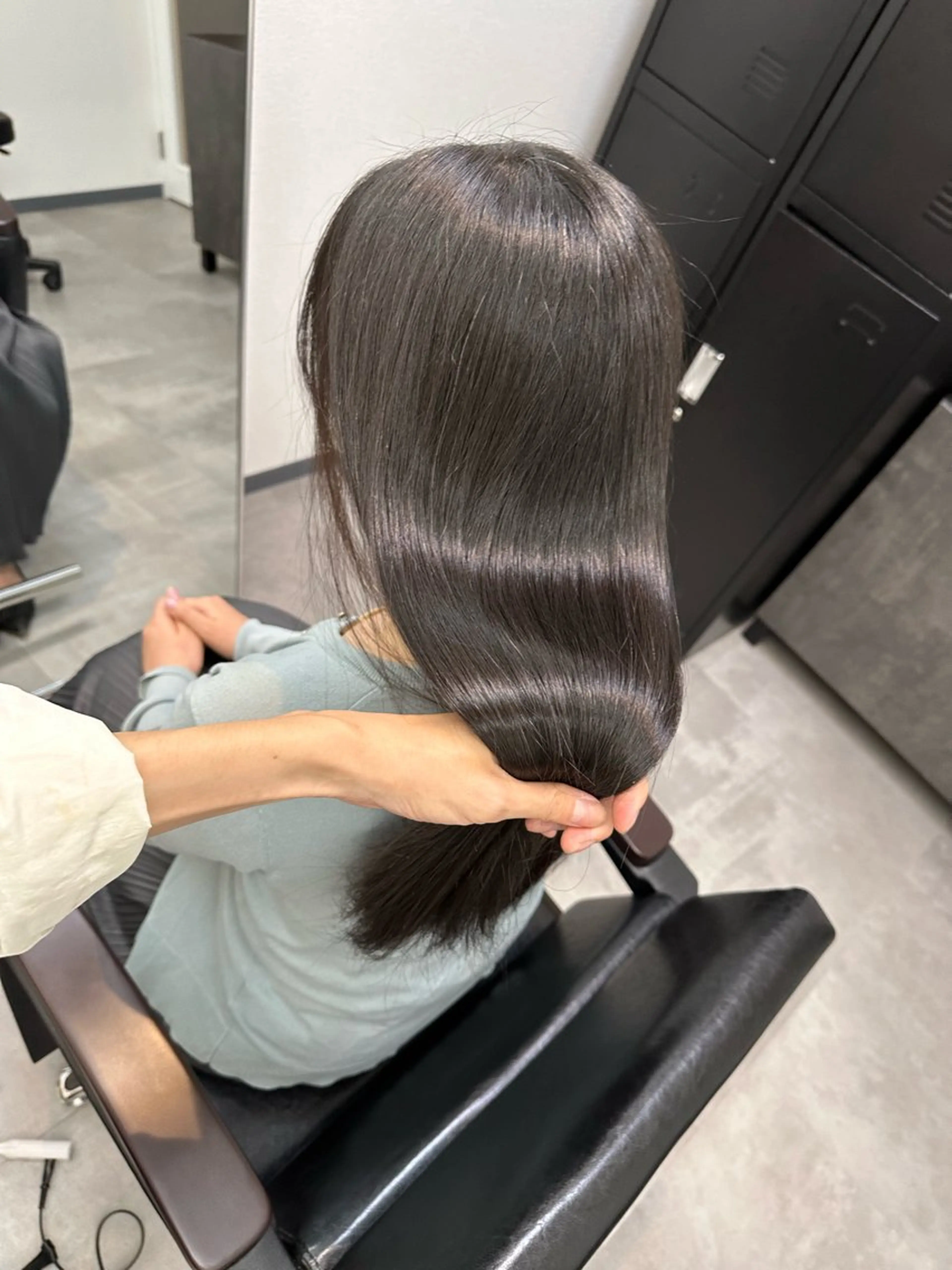 ロング カラー シンカ 表参道のヘアスタイル