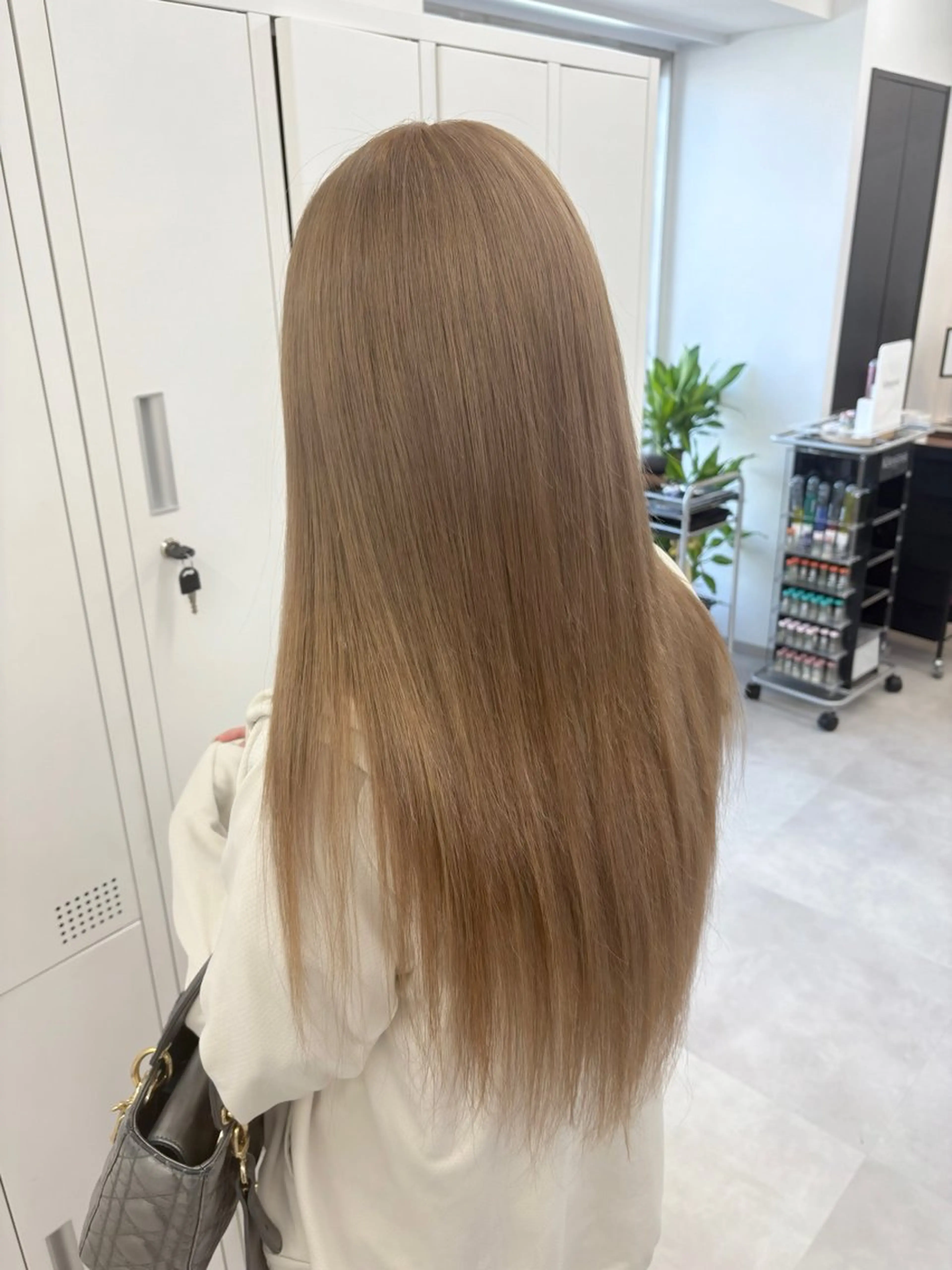 ロング エクステ ヘアカラー エクステ 韓国レイヤーカット/ AIRIのヘアスタイル