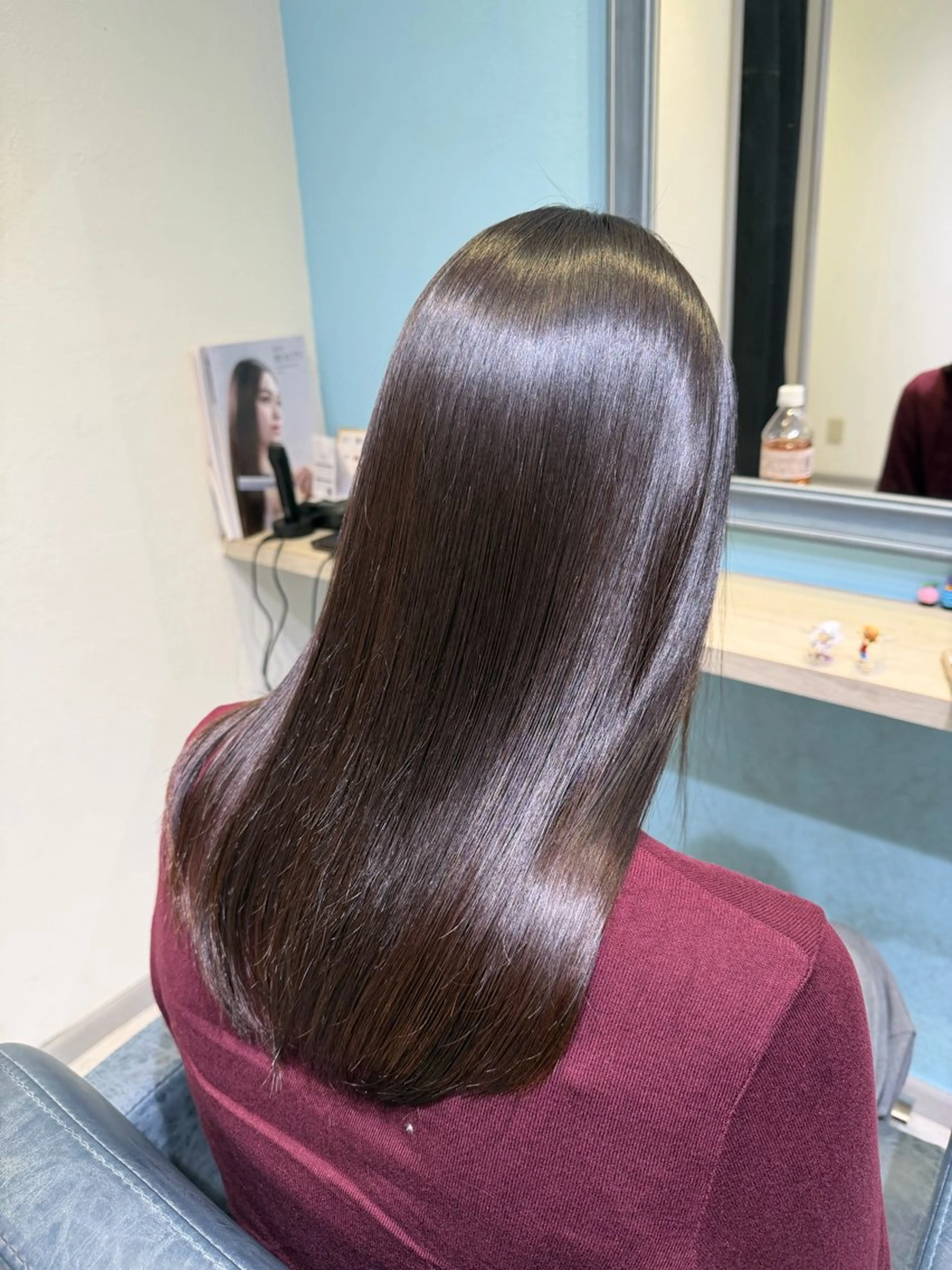 セミロング 縮毛矯正 トリートメント Lia所属・縮毛矯正の達人 ☆ 松本のヘアスタイル