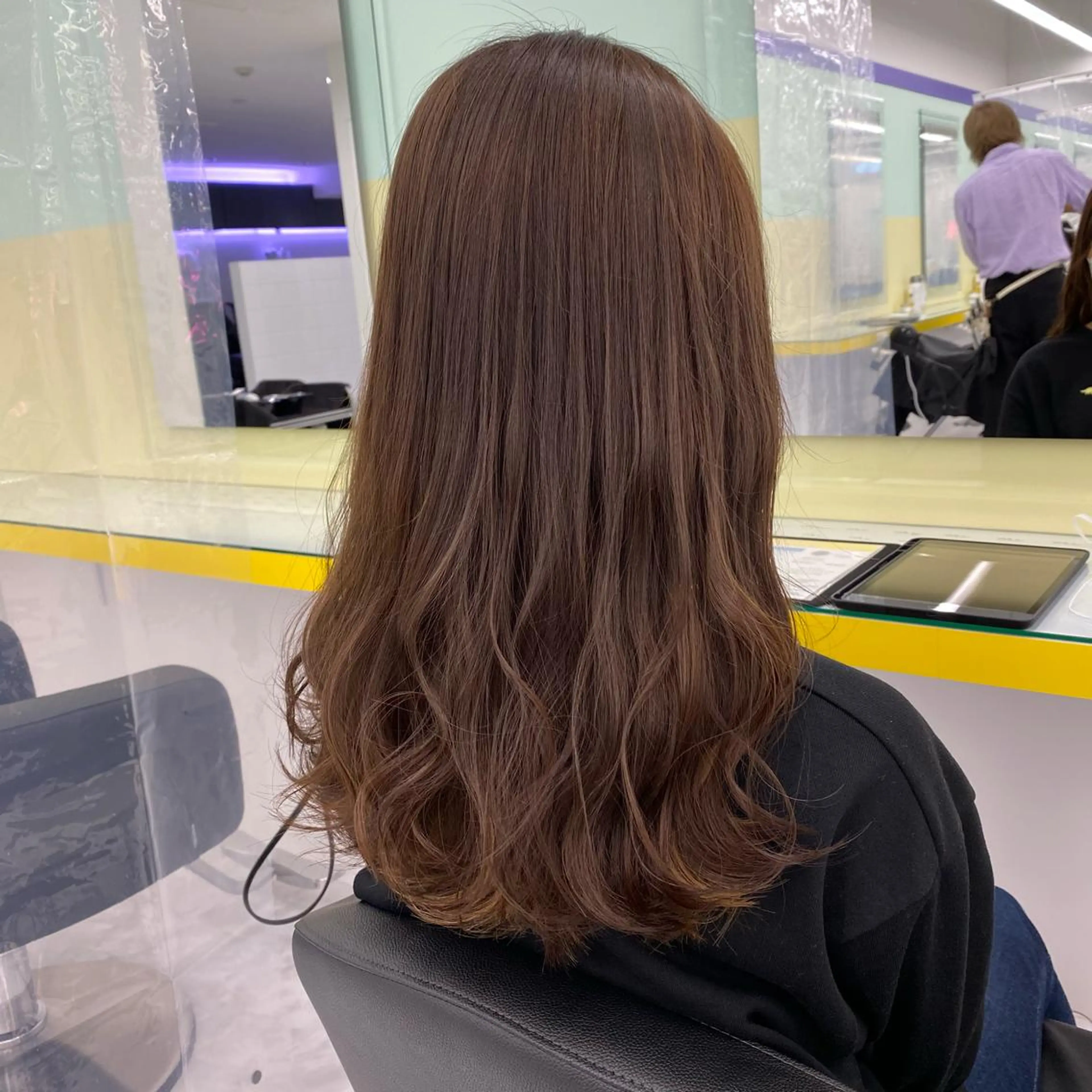 ショート カラー ヘアカラー トリートメント mai🍑暖色カラー /レイヤー💖のヘアスタイル