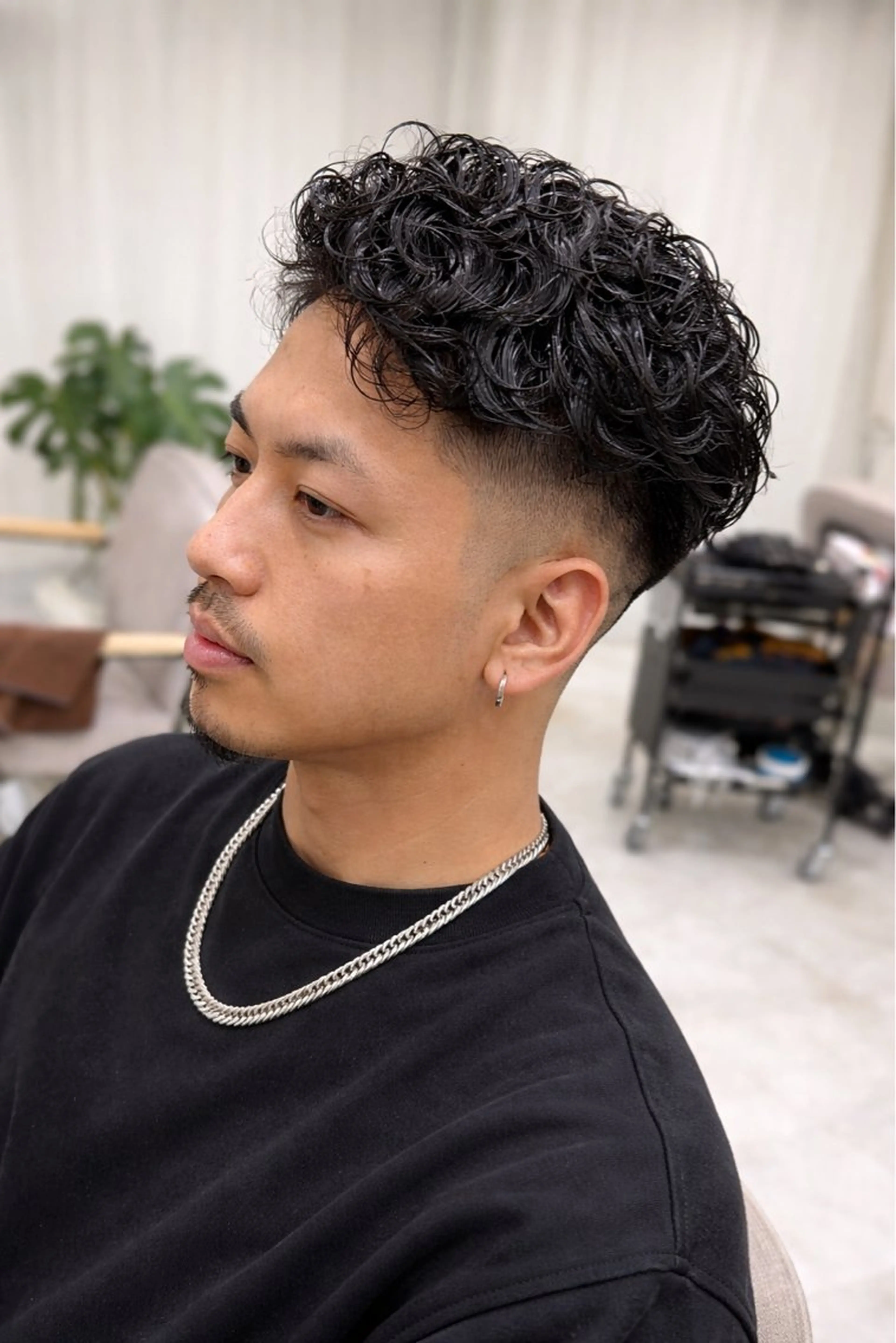 パーマ メンズ カット パーマ 城崎如哉/ /メンズスタイルのヘアスタイル