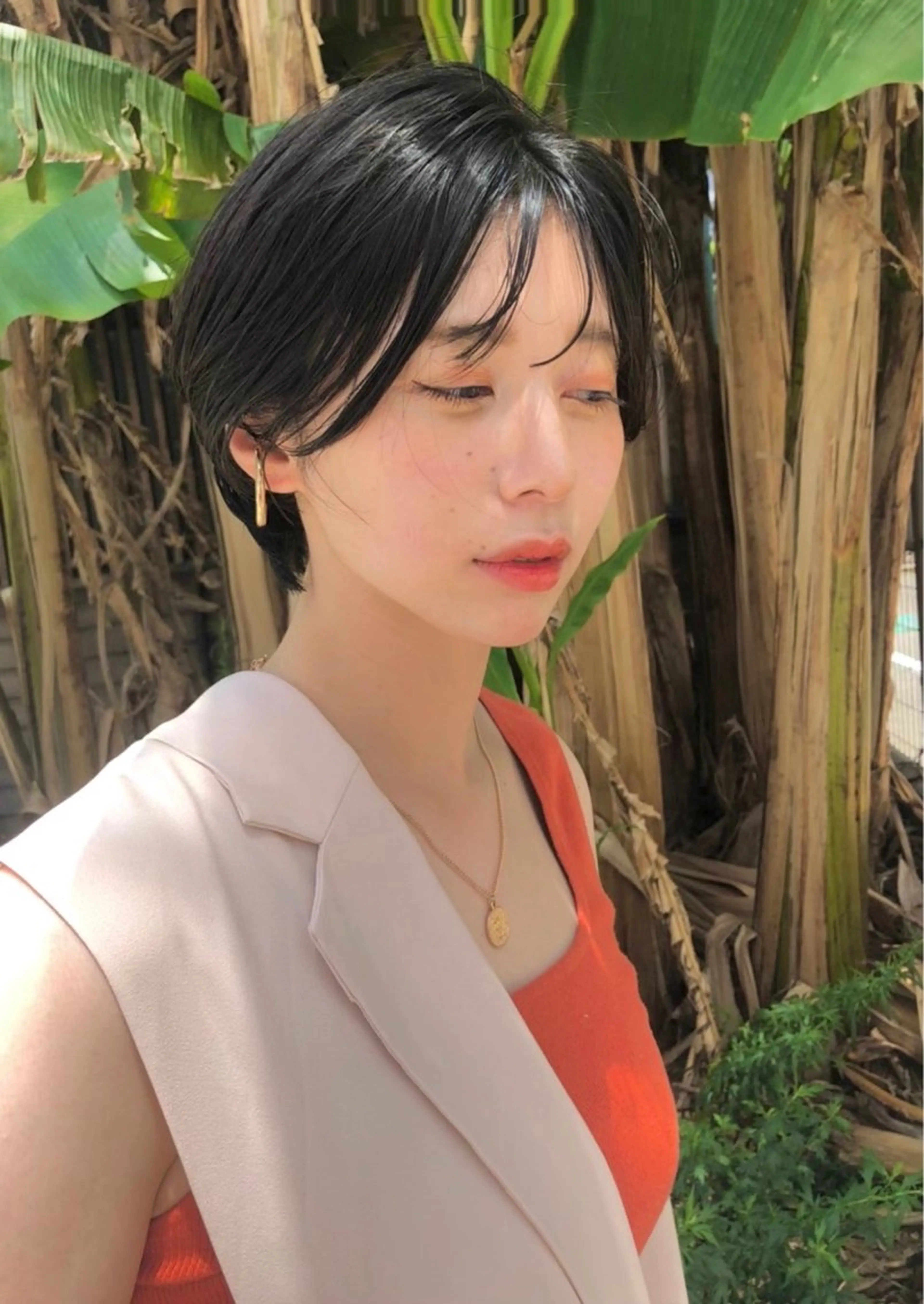 ショート ショートボブ ボブ ショートヘア 小林 綾美のヘアスタイル