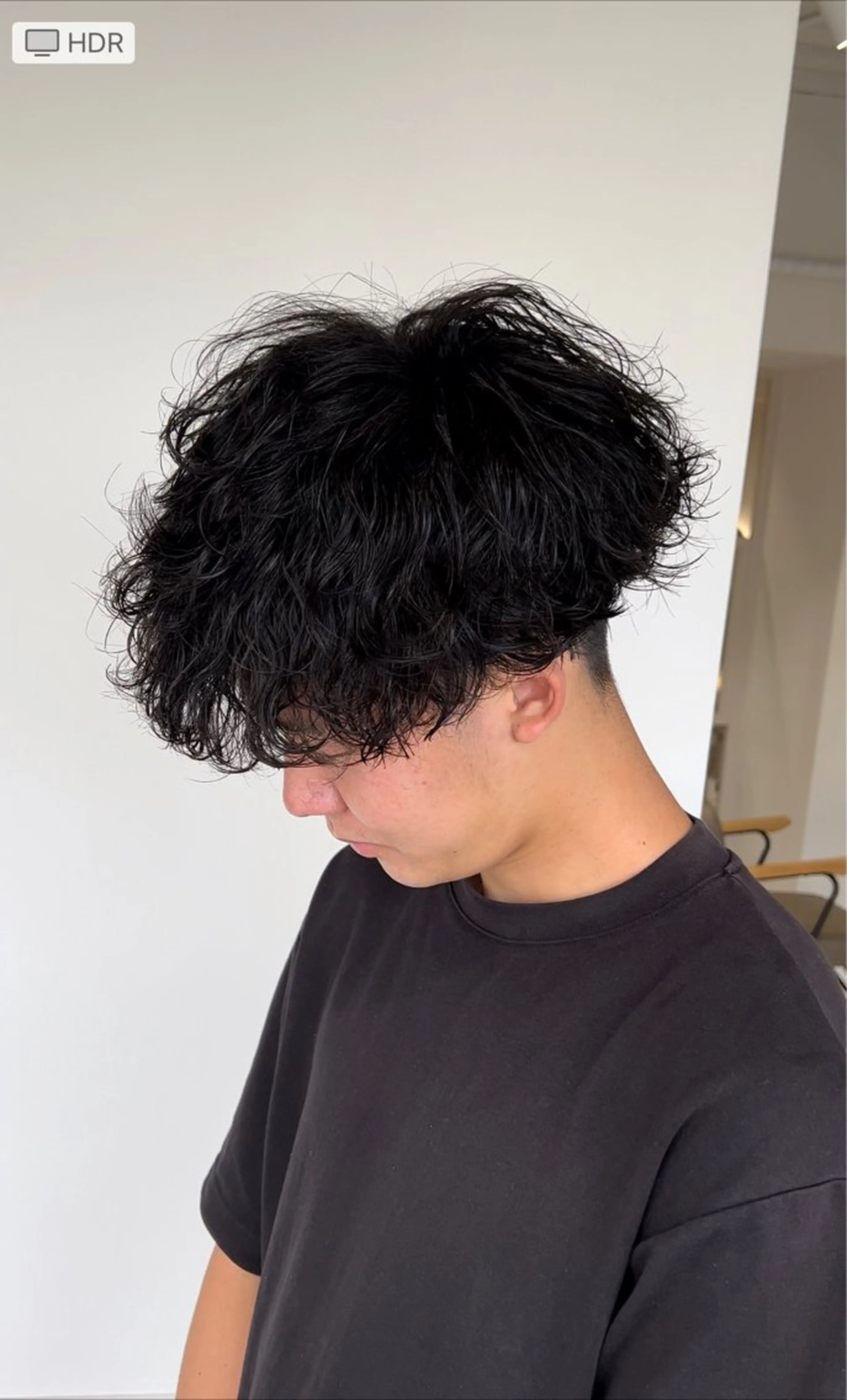 パーマ メンズ メンズパーマ 波巻きパーマ スパイラルパーマ 瀬戸 昭秀のヘアスタイル