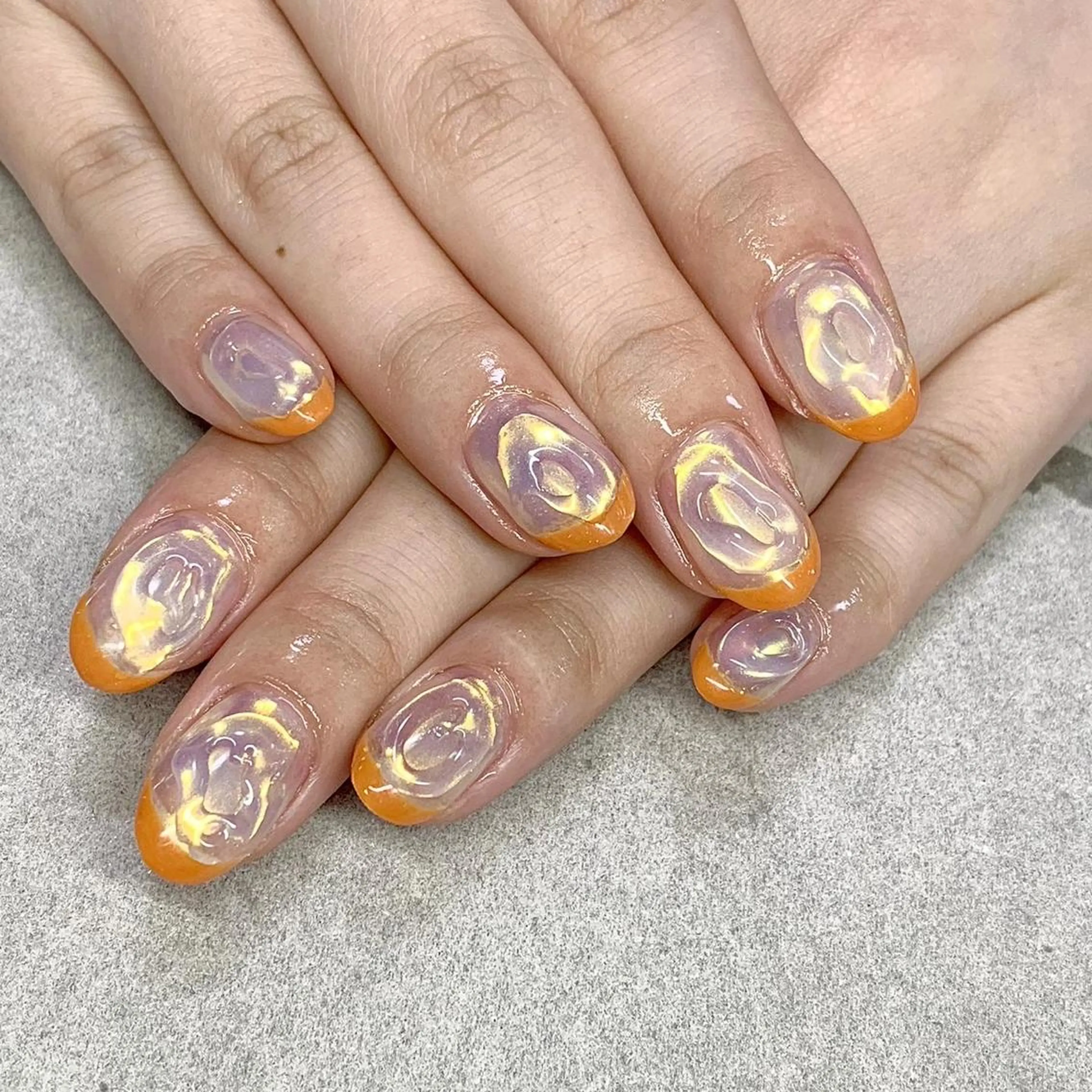 ショート カラー ネイル Lino ﾟのネイルデザイン