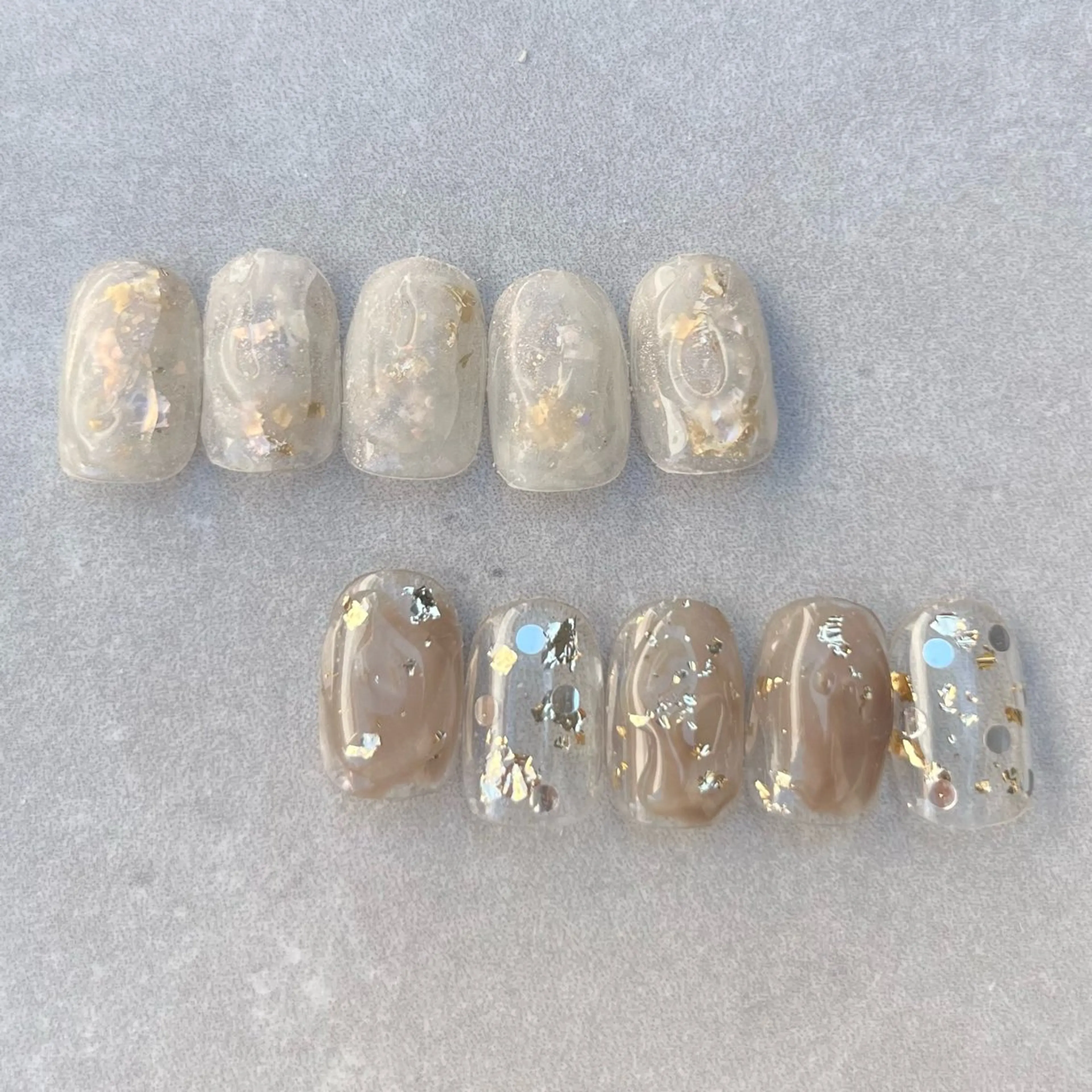 ネイル Ray. ちゅるん系ニュアンスのエステ・リラクイメージ