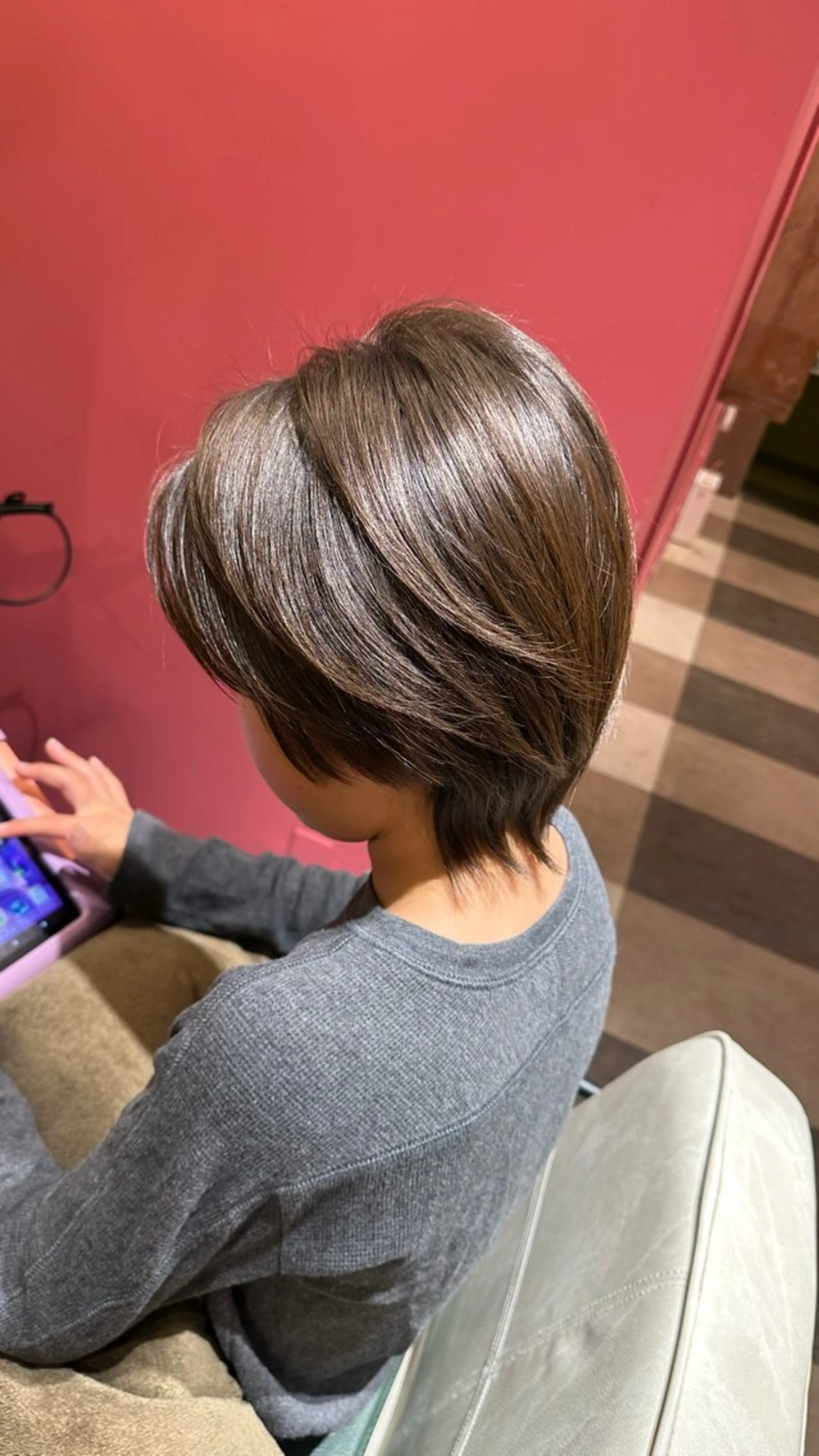 メンズ キッズ 【echelle】 あむのヘアスタイル