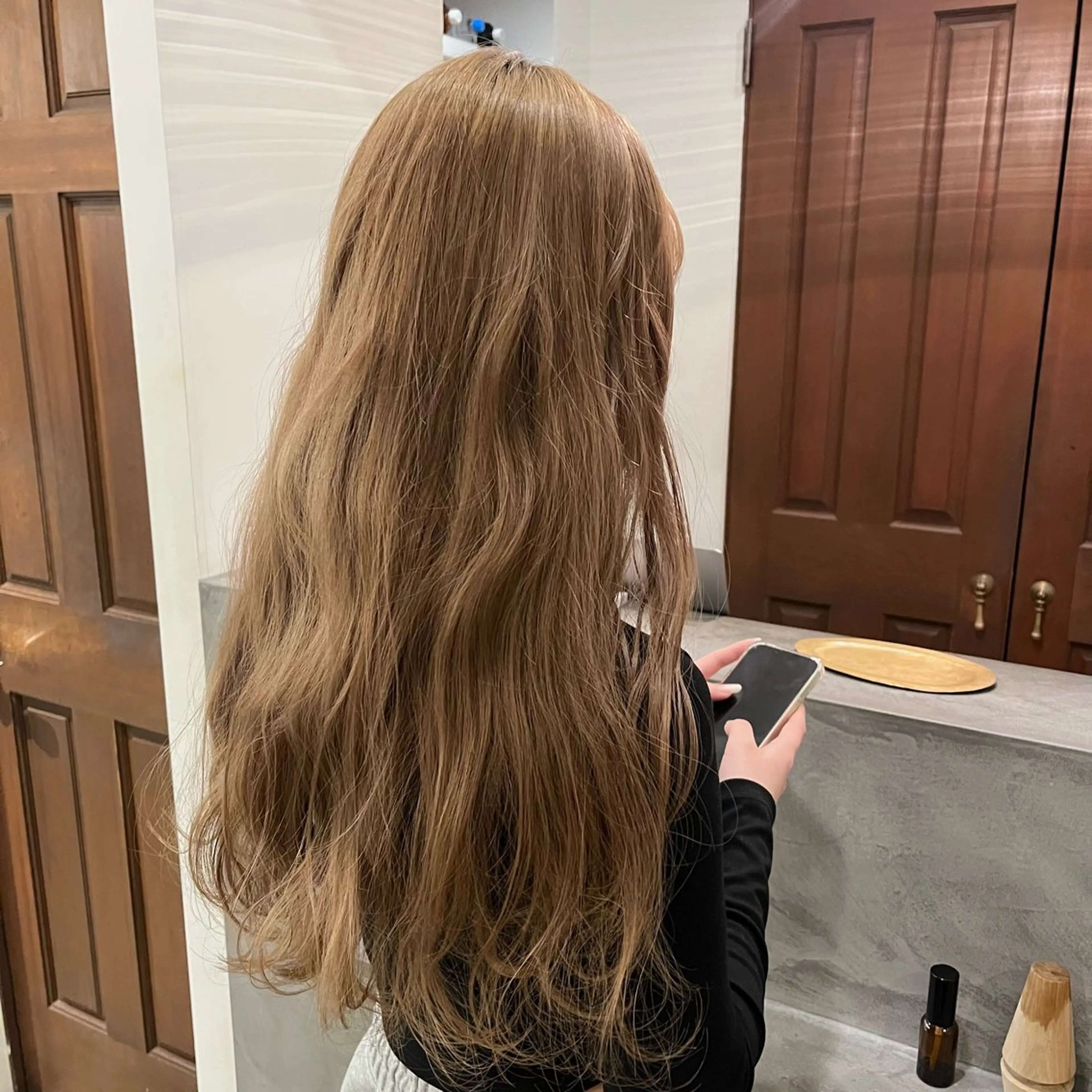 ロング 高原 優のヘアスタイル