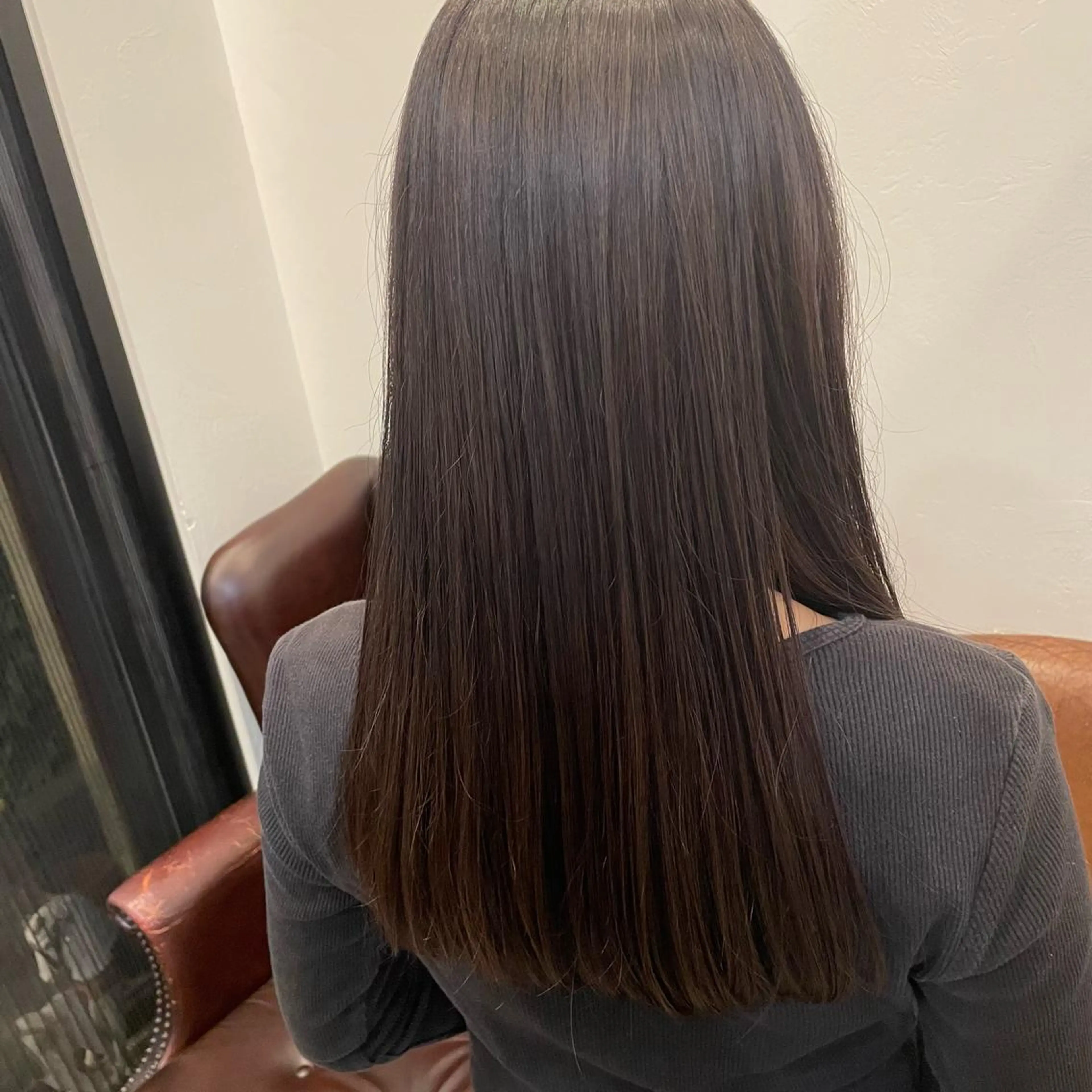 ロング カラー ブラウンカラー 畠山 渚のヘアスタイル