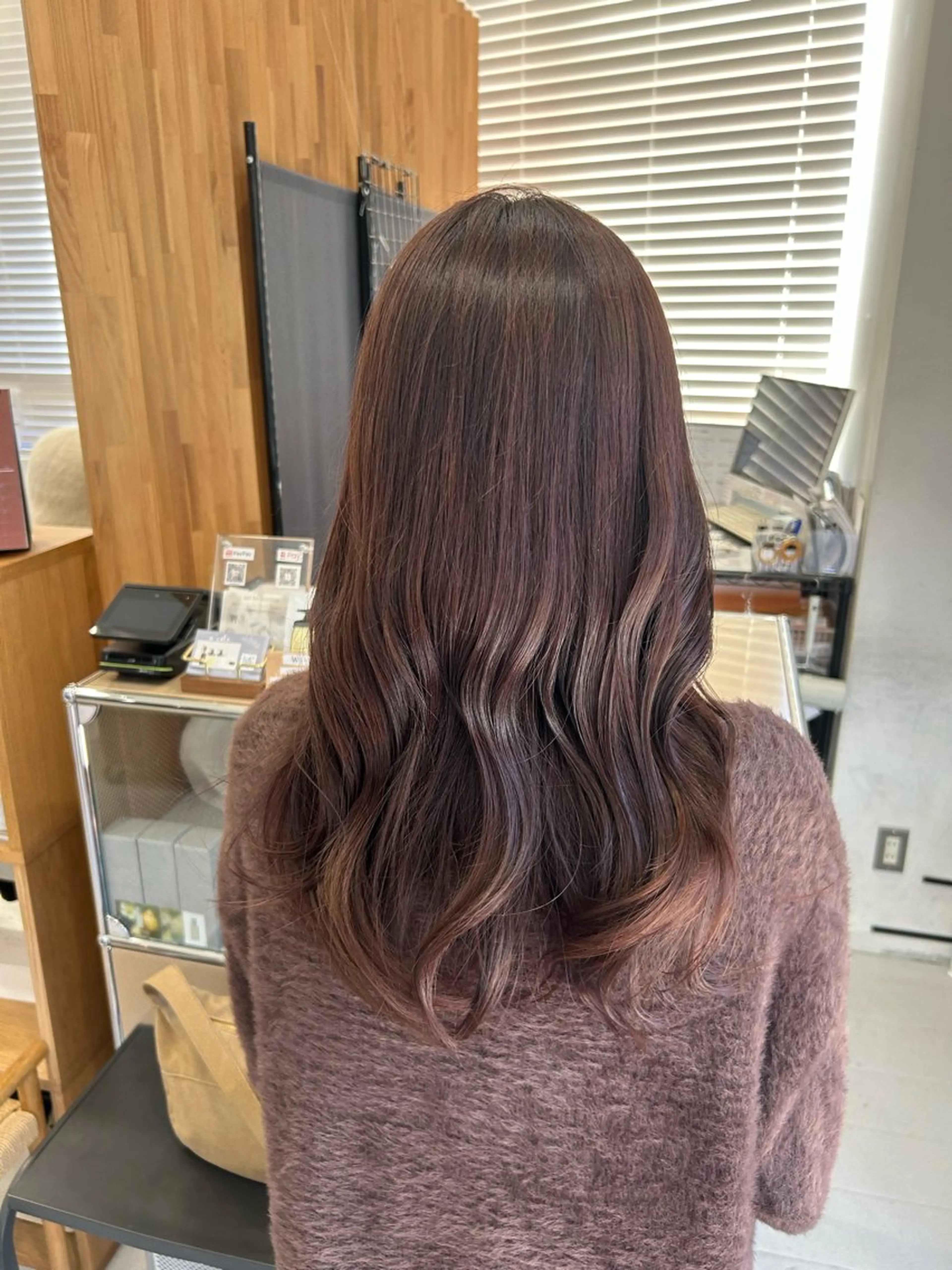 ロング カット ヘアカラー トリートメント 韓国ヘア ‎⟡.·KANA🐥のヘアスタイル