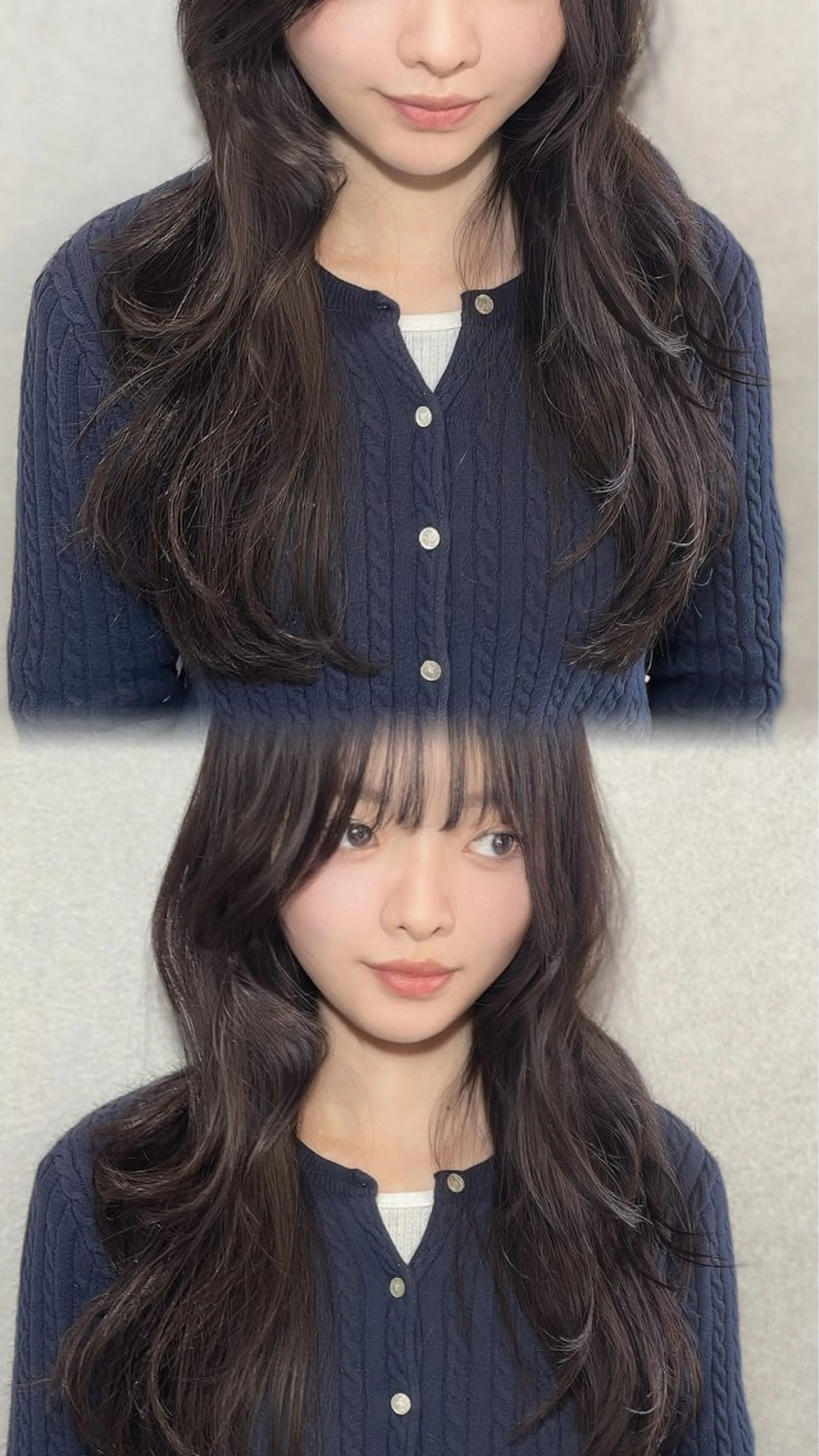 ロング ハイレイヤー レイヤーカット 似合わせカット/ 顔周りカット/まりなのヘアスタイル