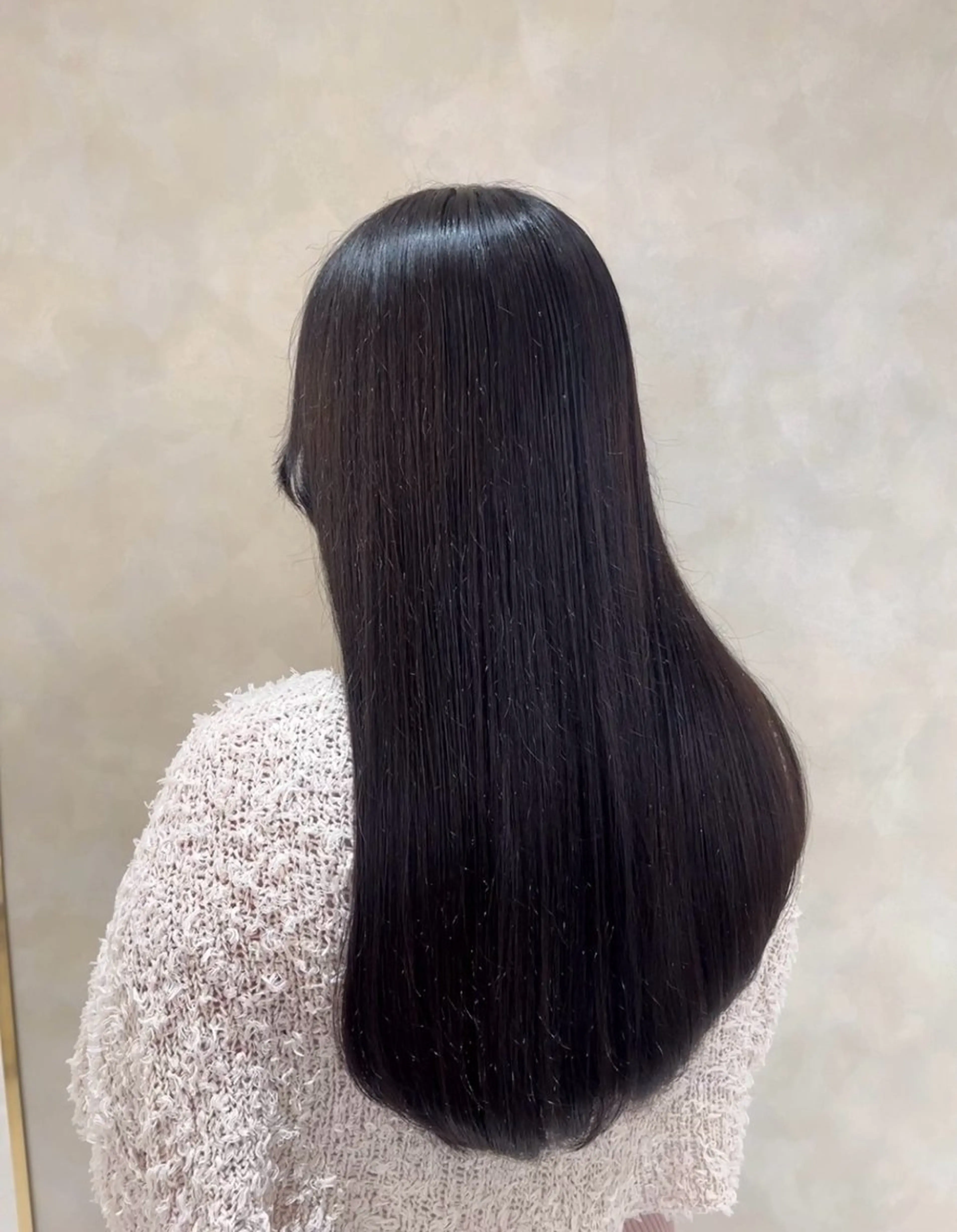 ロング 似合わせカット ヘアカラー トリートメント nao🎀zina 透明感/艶髪のヘアスタイル