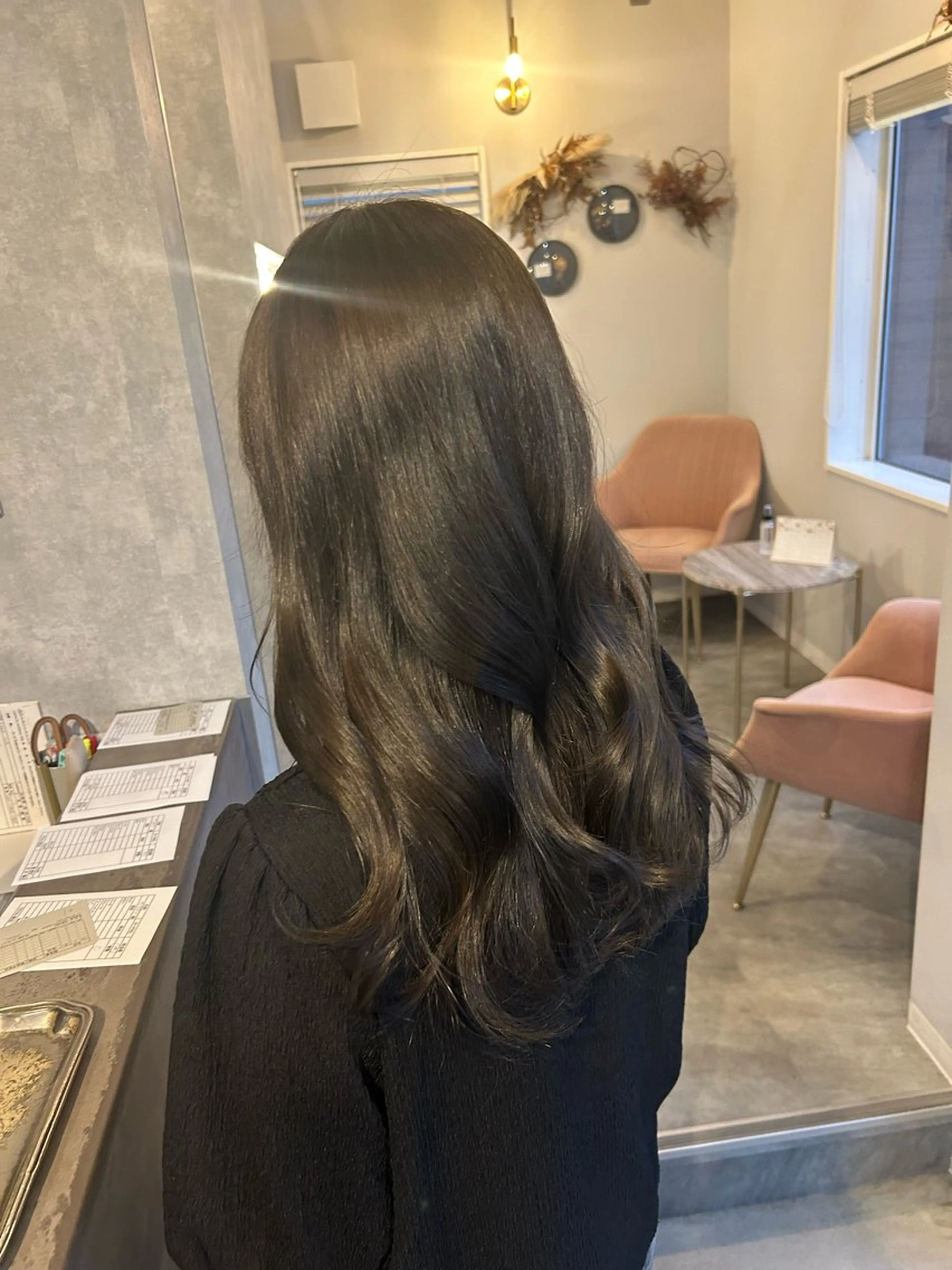 ロング ayumi ／透明感カラーのヘアスタイル