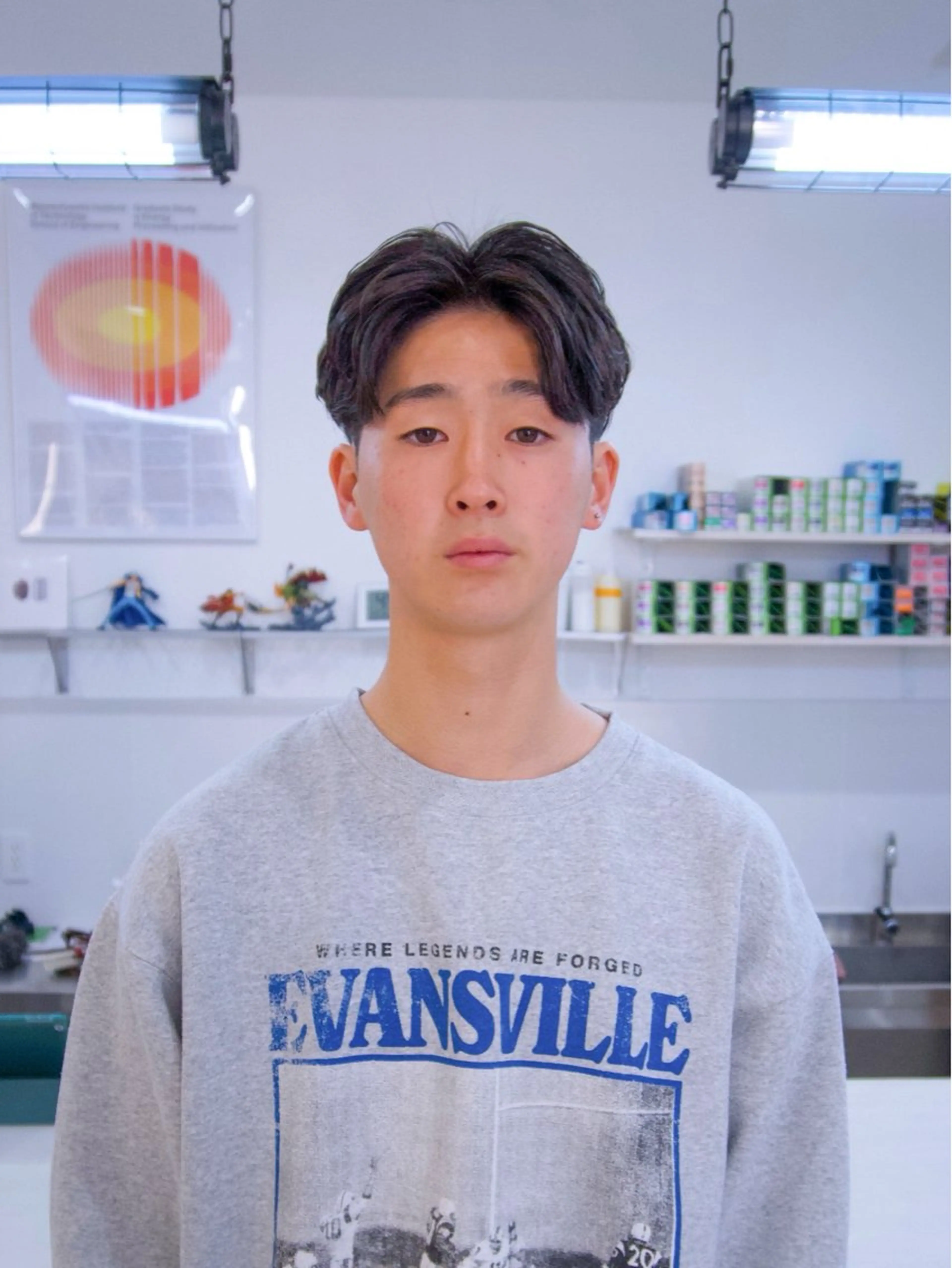 パーマ メンズ カット パーマ 吉田 みき ｜磐田｜メンズサロンのヘアスタイル