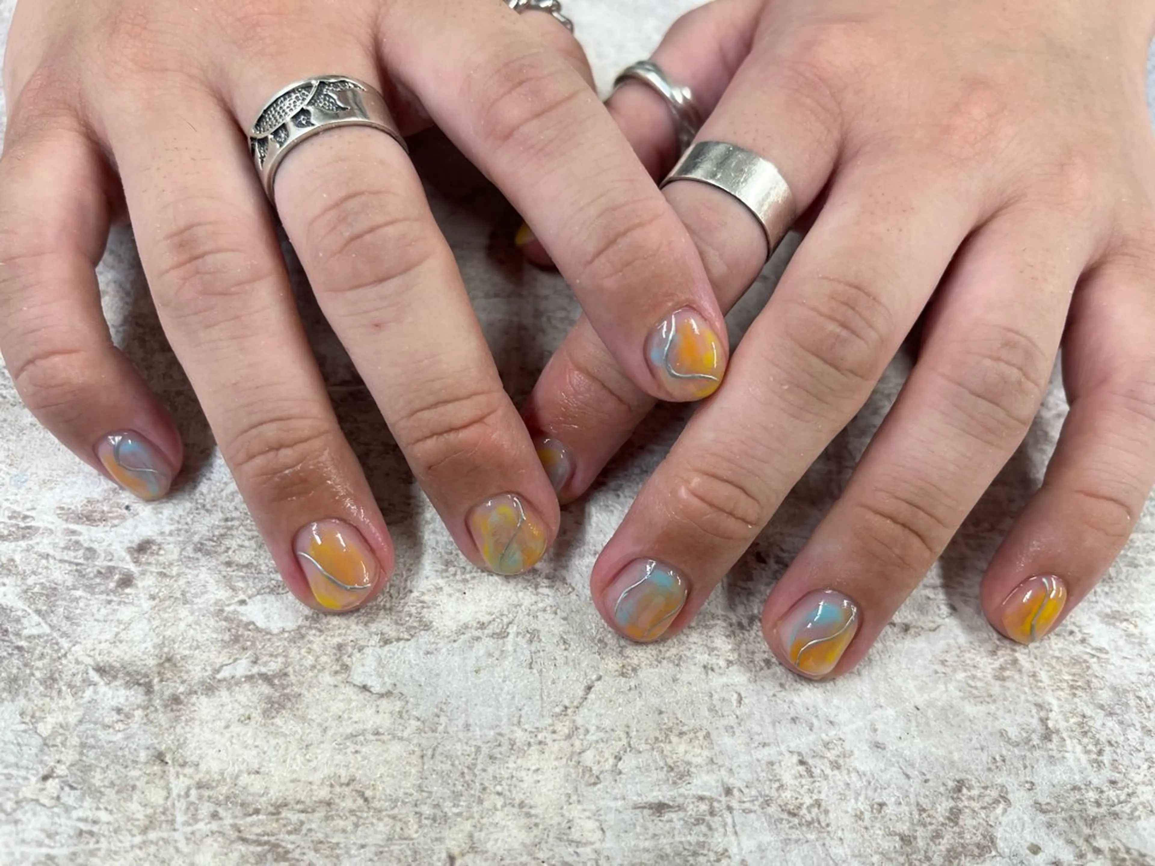 メンズ ネイル ハンドネイル Basic町田本店 Suzunaのネイルデザイン