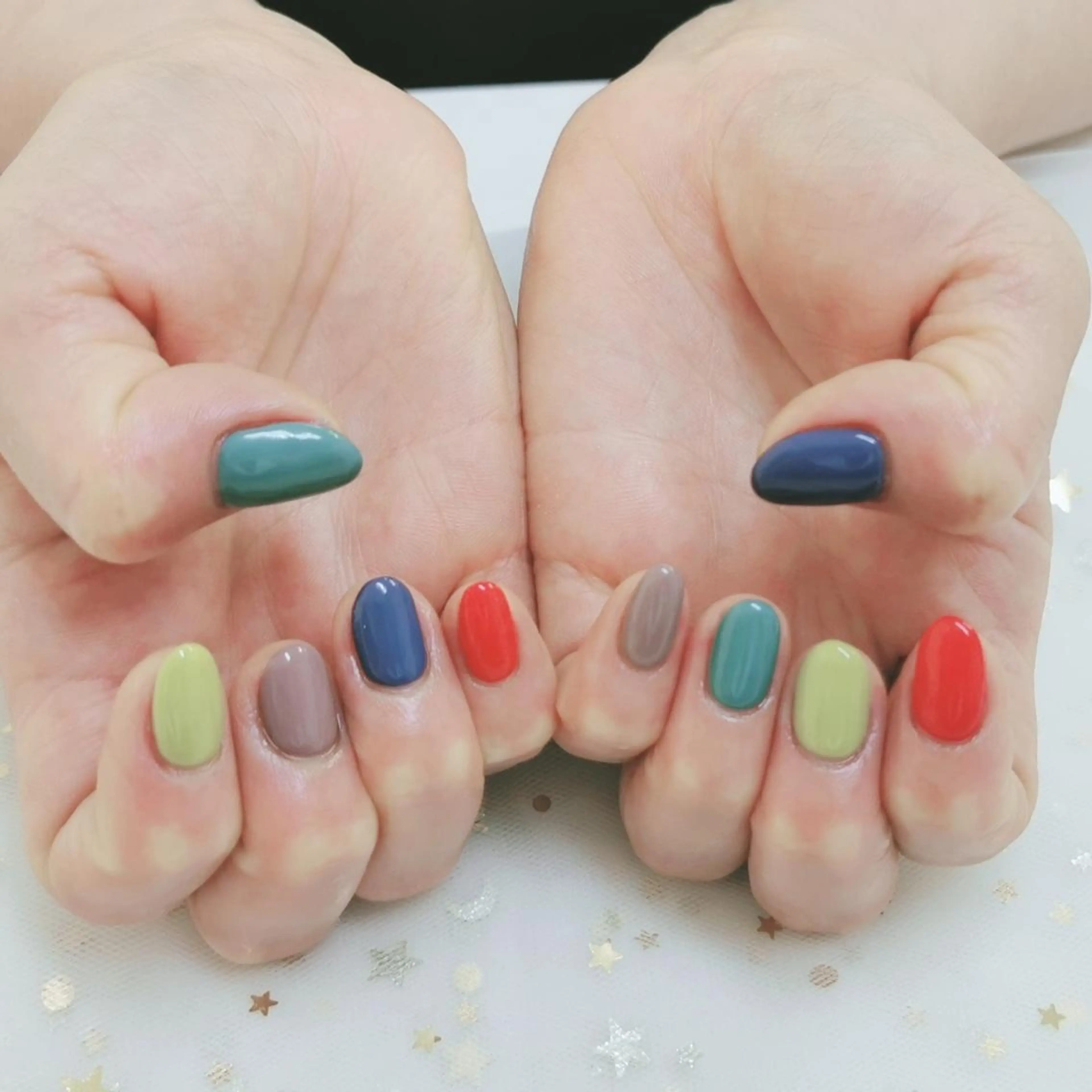 ネイル ハンドネイル 上福岡 らんらんのネイルデザイン