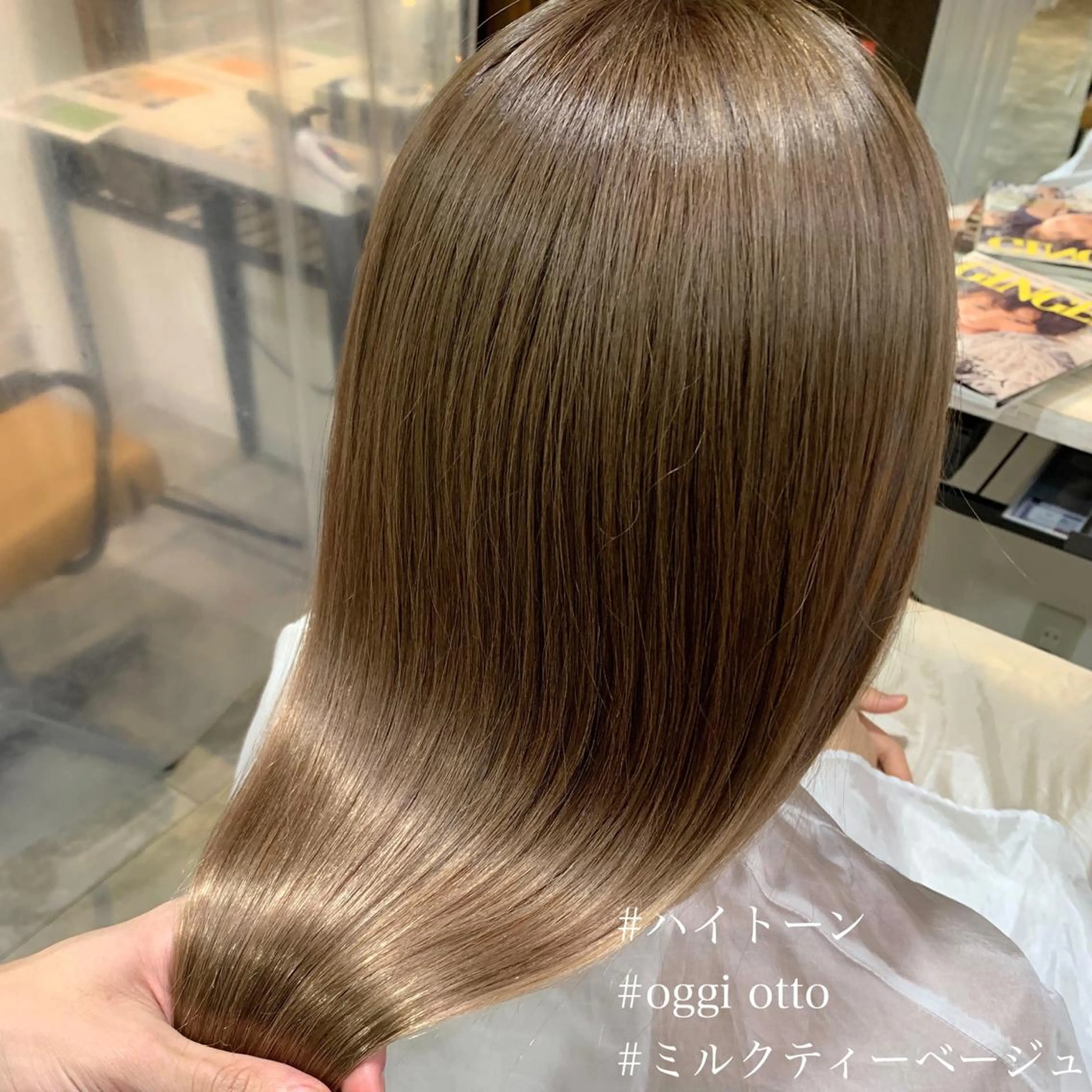 ロング カット ヘアカラー arc. arc.のヘアスタイル