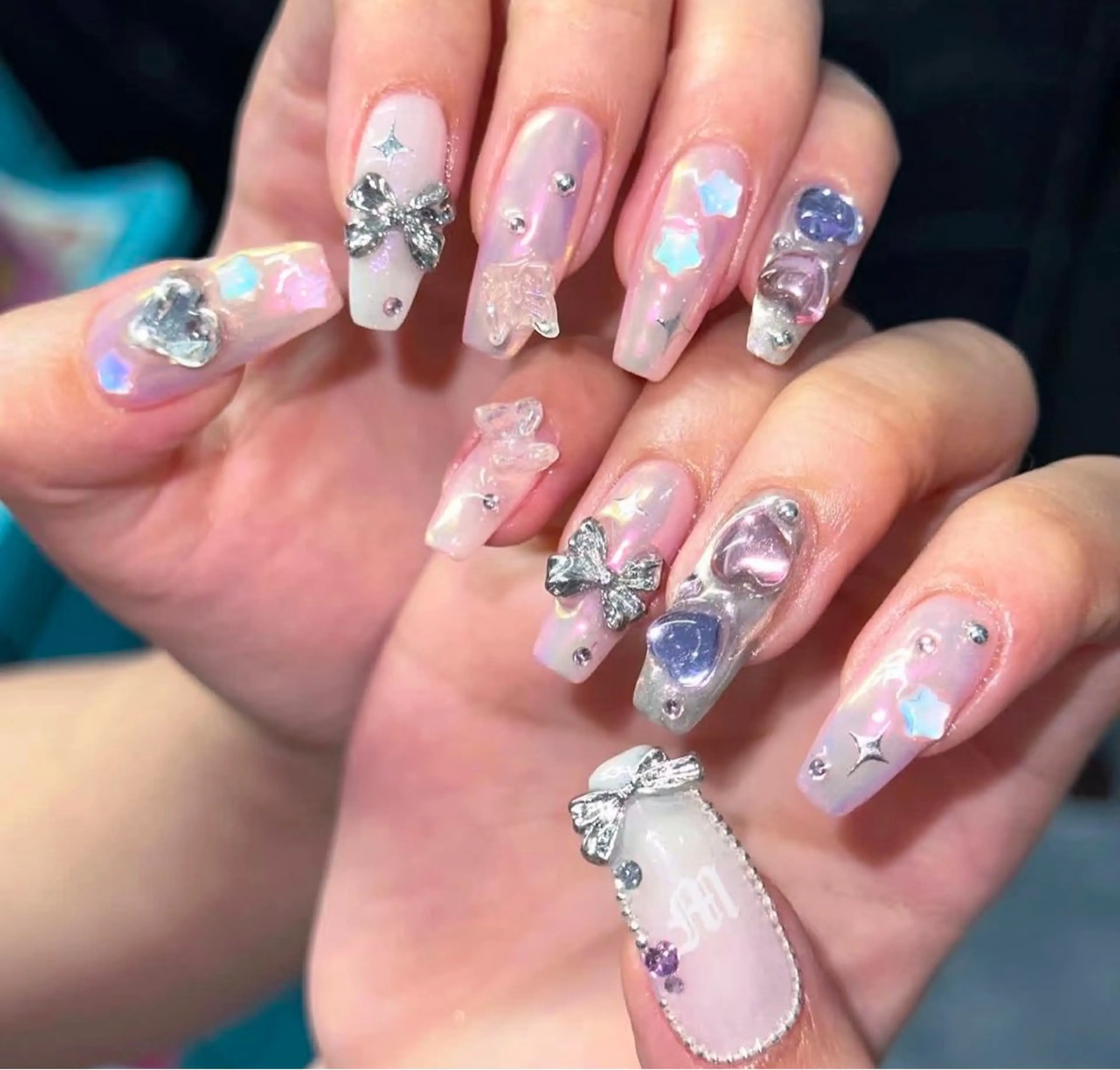 ネイル アートネイル フットネイル ジェルネイル ニュアンスネイル パラジェル ハンドネイル 🎀🎀YooLi Nail Salonのネイルデザイン