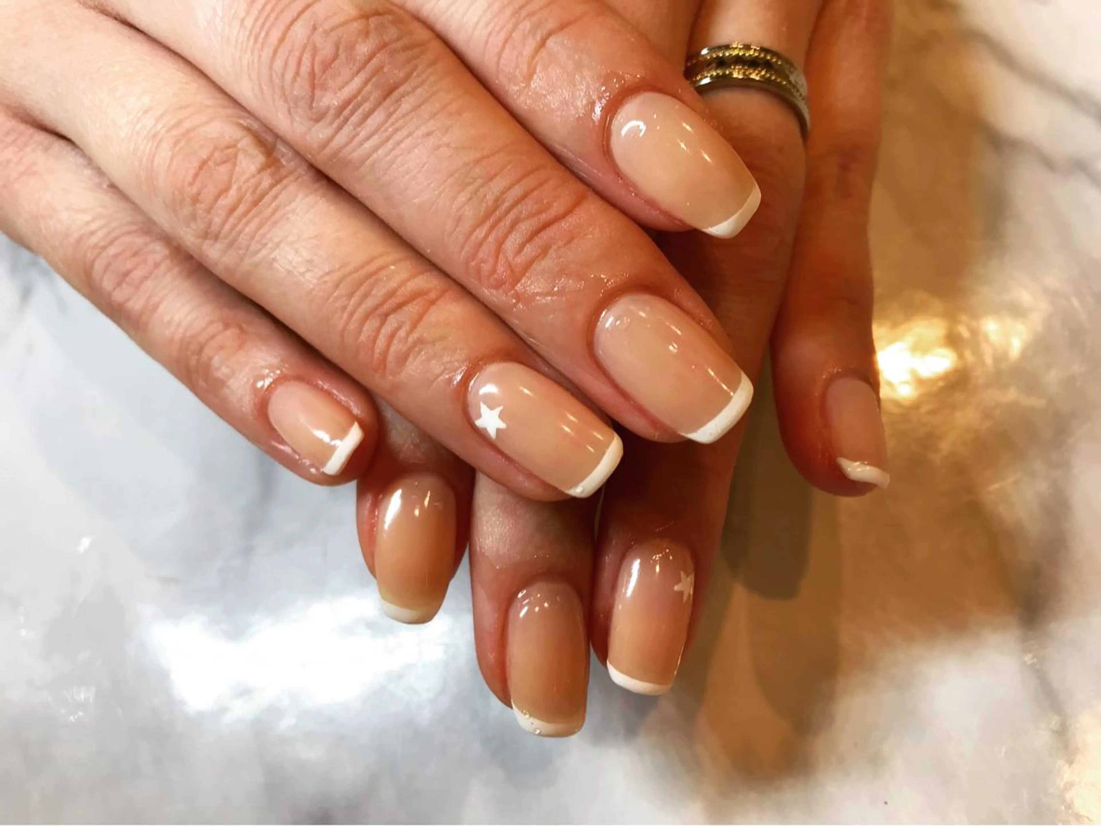 ネイル アートネイル フレンチネイル Asnail s/yのネイルデザイン