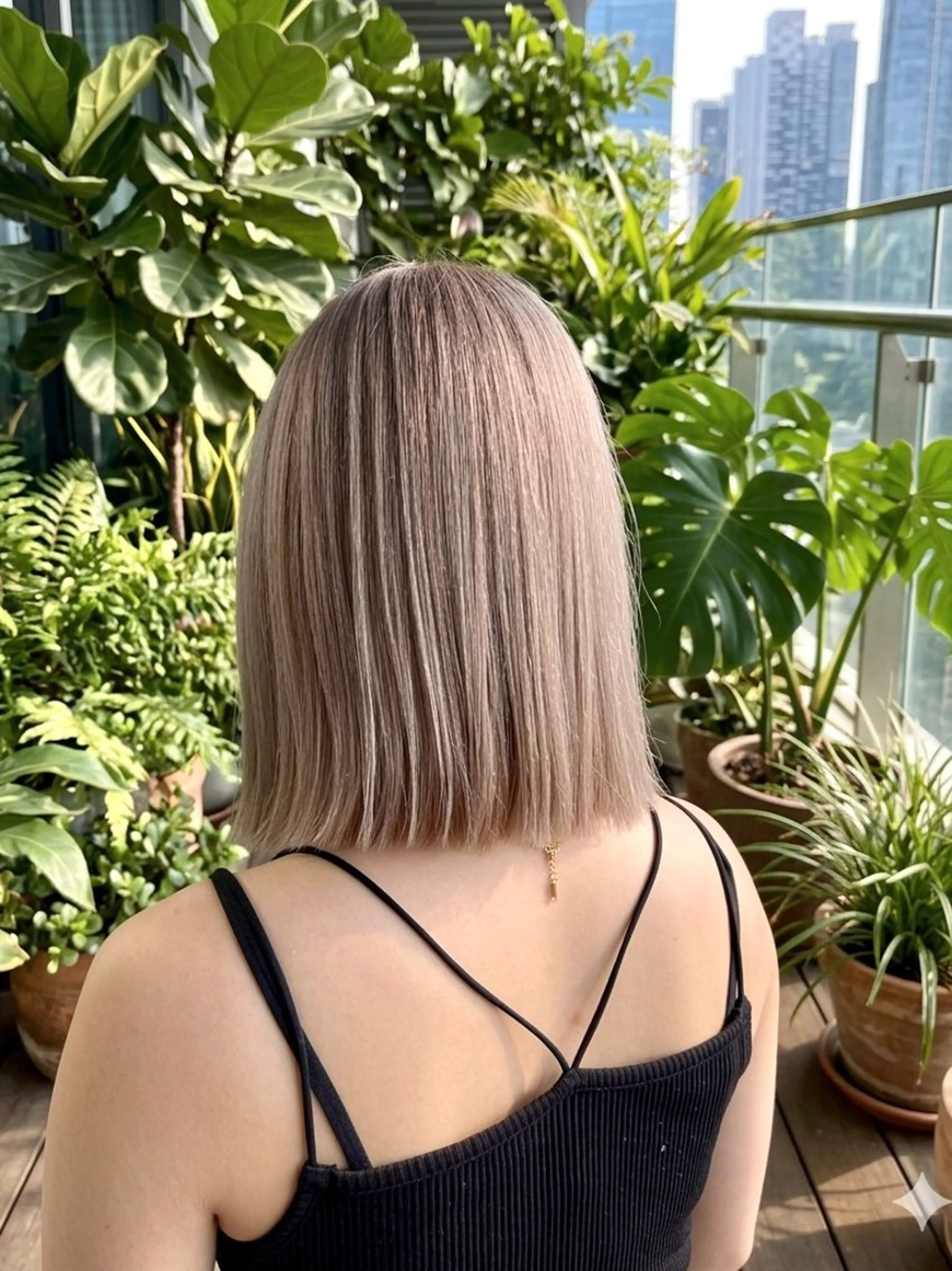 ミディアム カラー ヘアカラー トリートメント ヘッドスパ 海外Style🌱 KOHEIのヘアスタイル