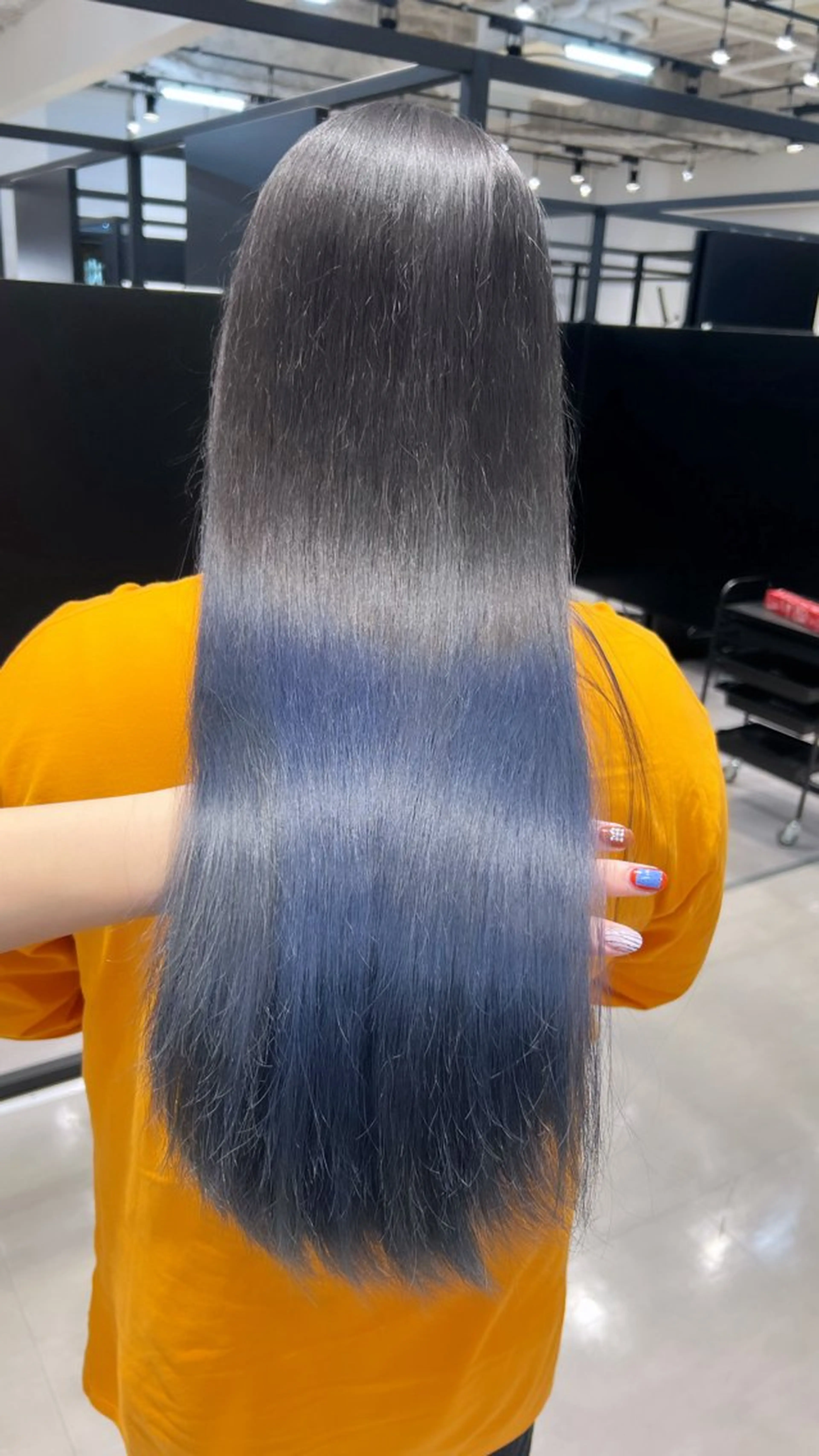 ロング カラー ヘアカラー トリートメント kimika🥑 メンズ/髪質改善のその他イメージ