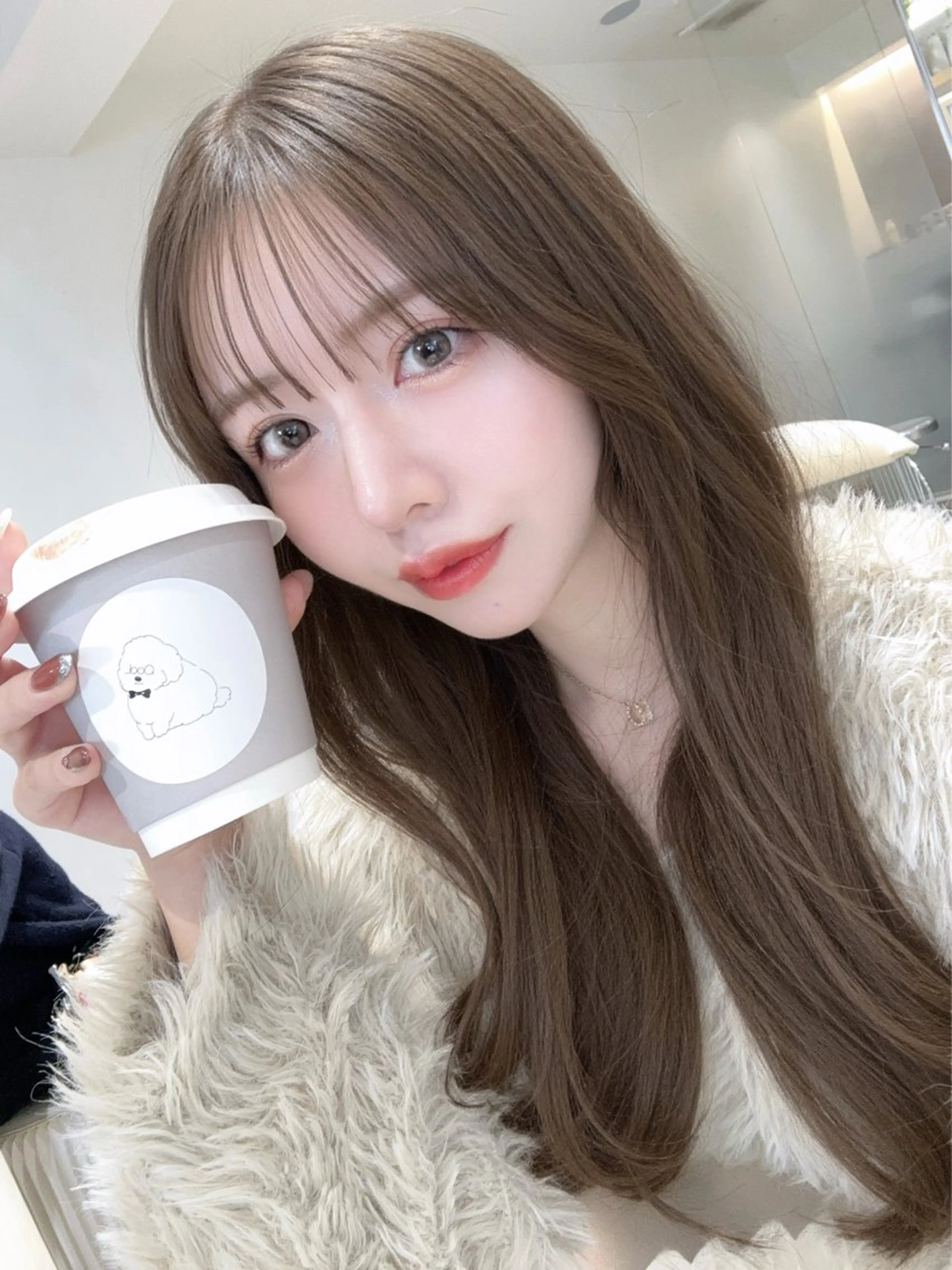 セミロング カラー ベージュカラー ショコラベージュ 透明感カラー 髪質改善 トリートメント カット ヘアカラー トリートメント 💎透明感カラー特化 💎TAISEIのヘアスタイル