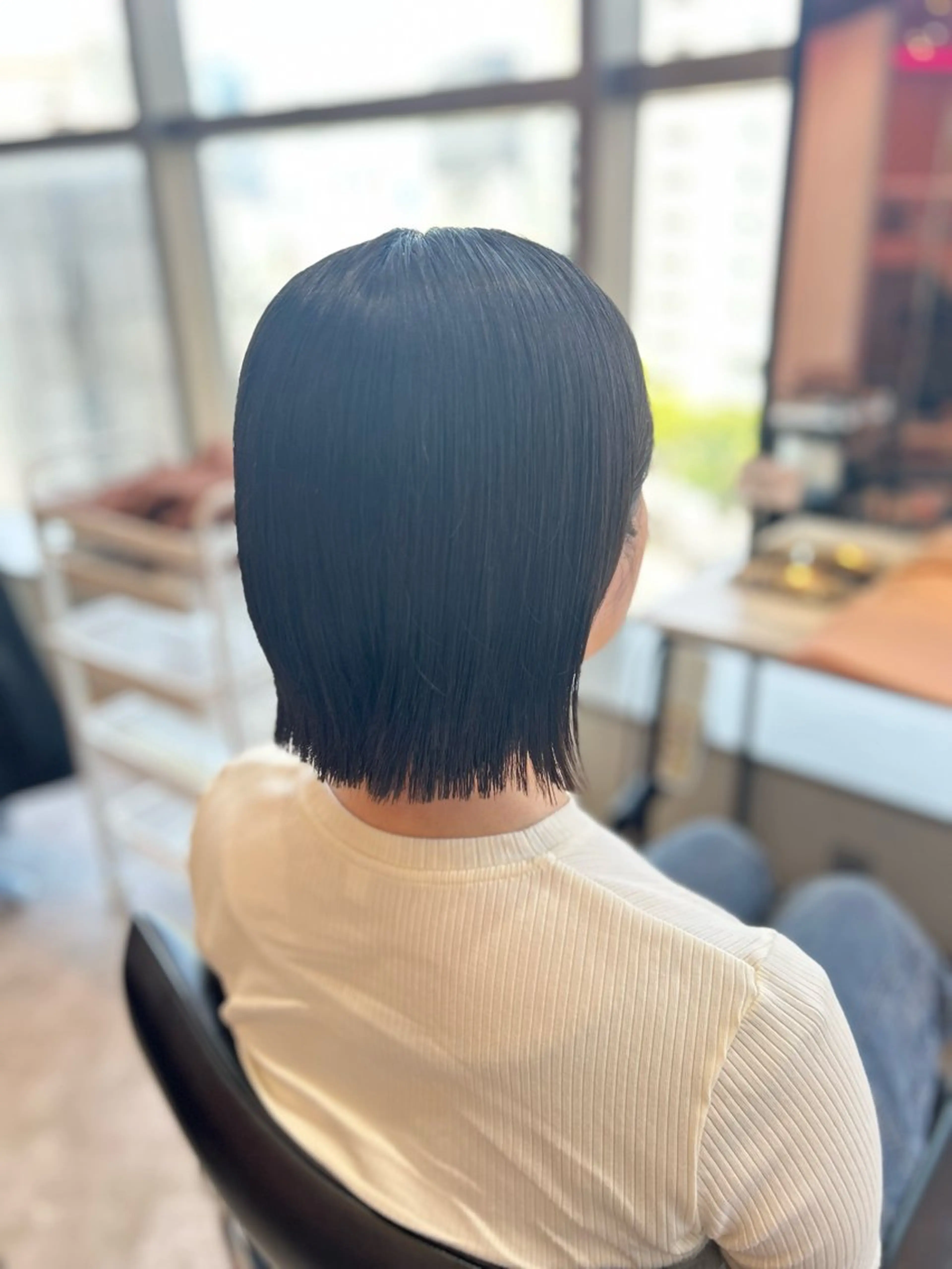 ショート カット 艶髪特化矯正カット ✨️MOMOEのヘアスタイル