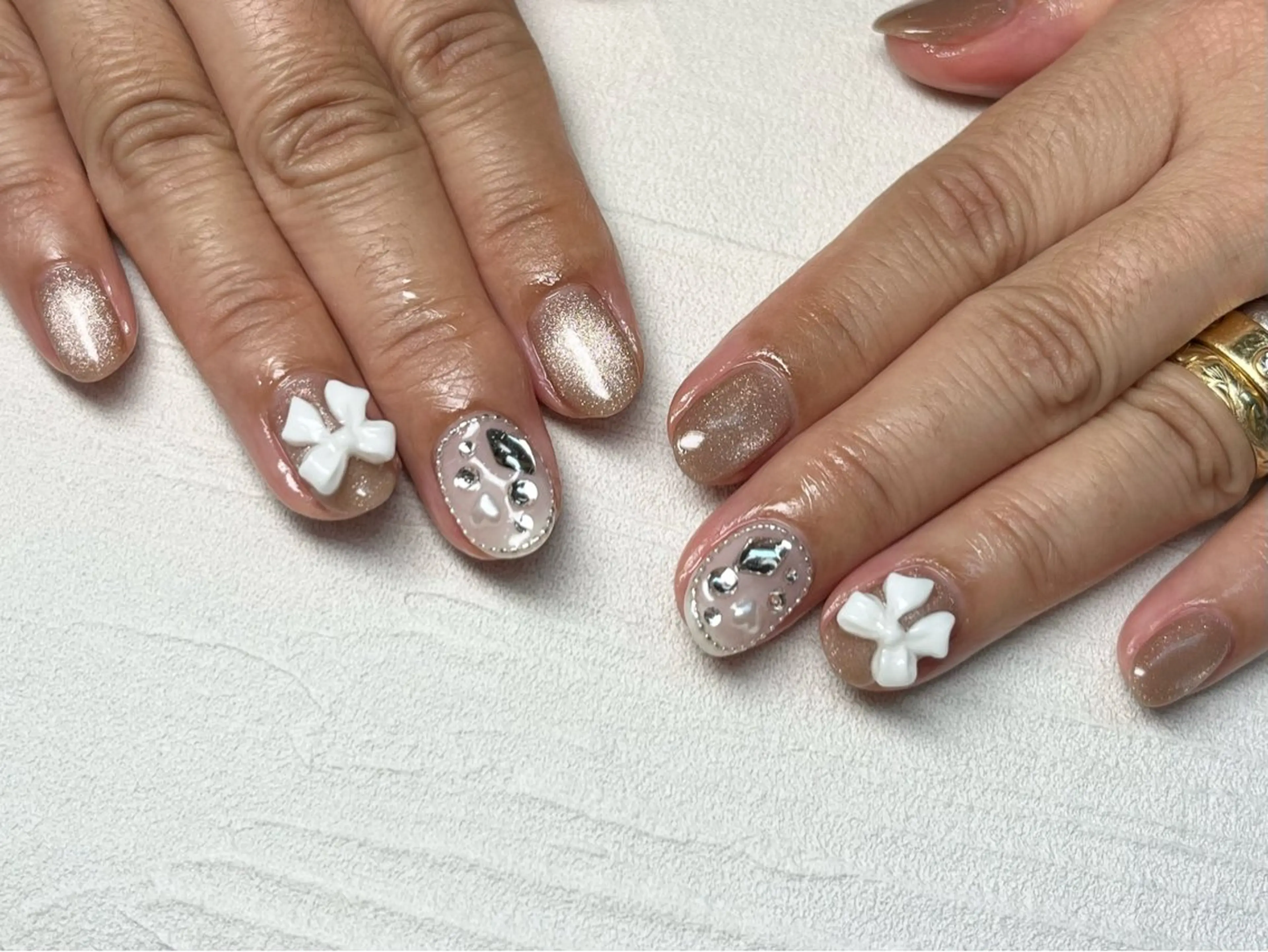 ネイル ハンドネイル Queennail 北堀江Yumiのネイルデザイン