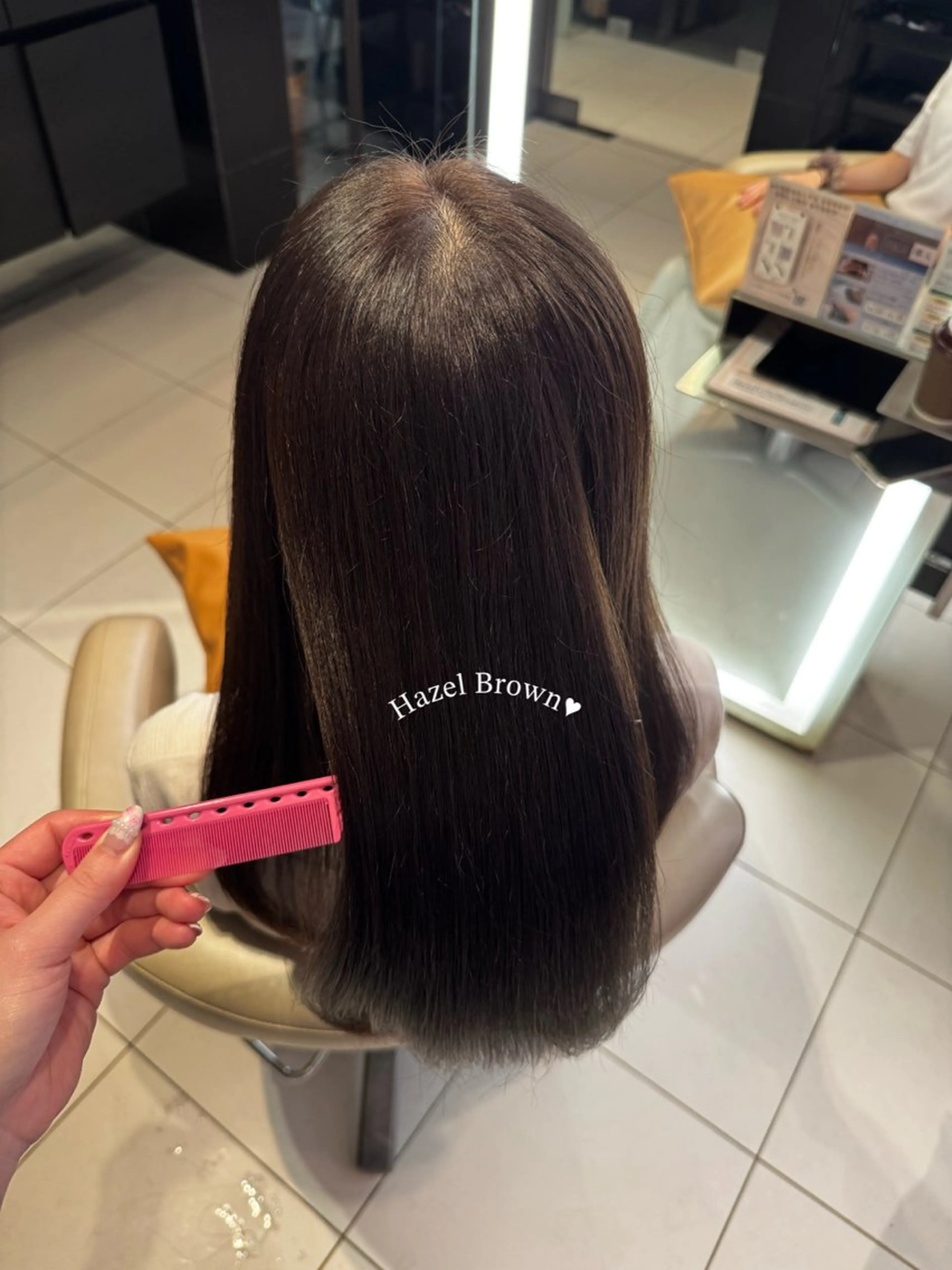 ロング カラー ヘアカラー トリートメント 🤍たむら みなみ 銀座🤍のヘアスタイル