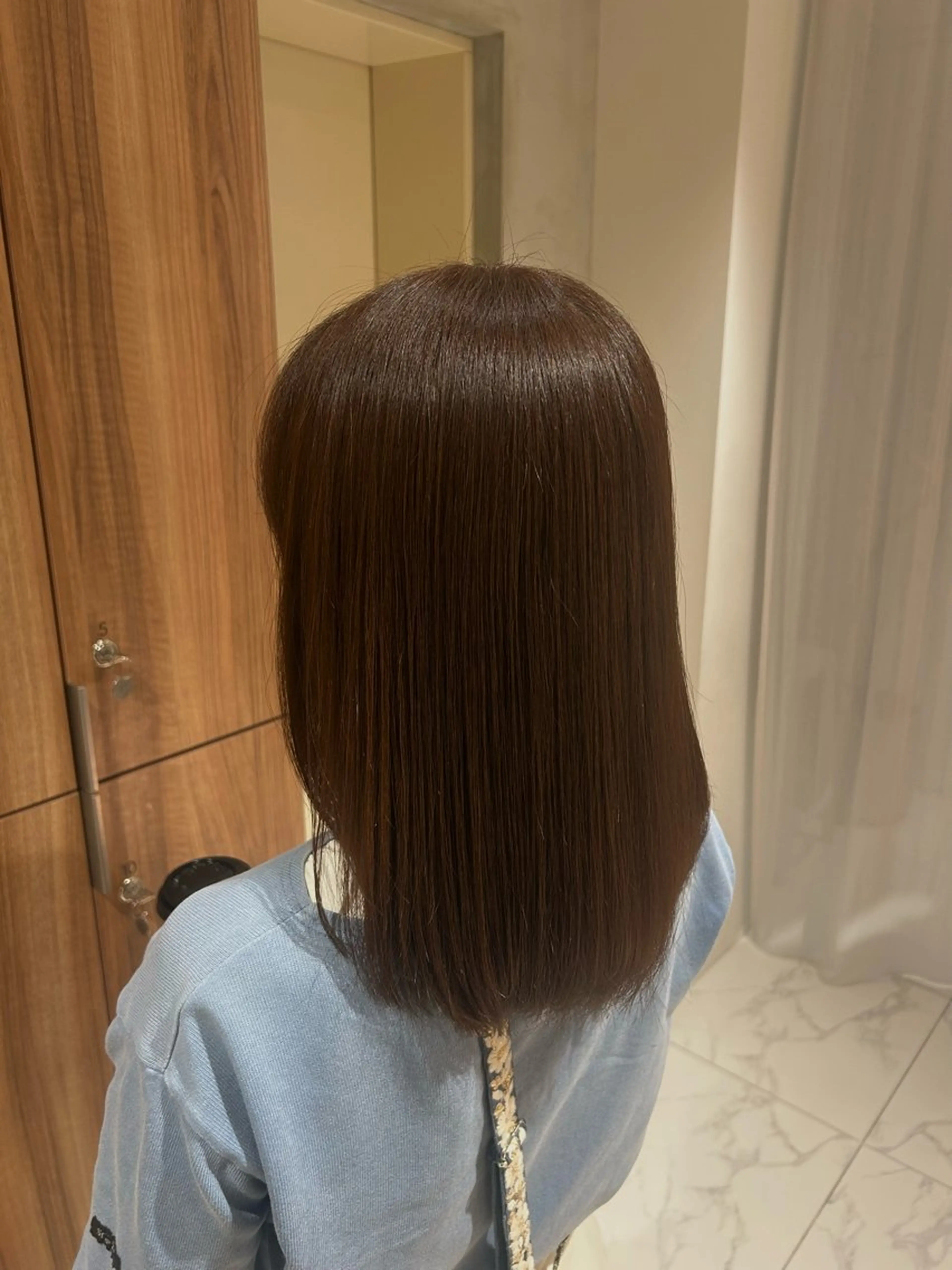 カラー ヘアカラー saya / 透明感カラー🤍🫧のヘアスタイル