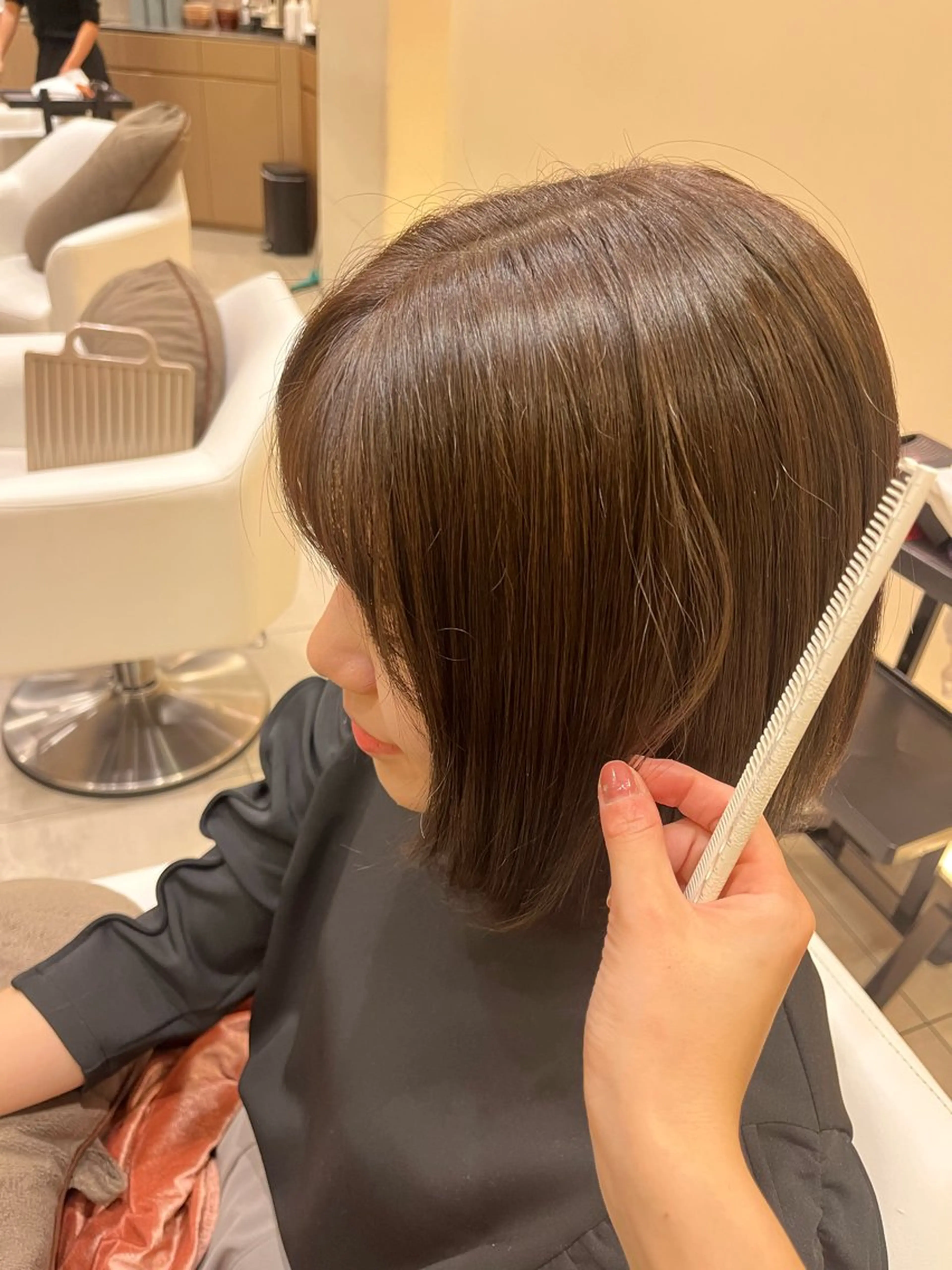 ショート ボブ 柴田 葉月のヘアスタイル