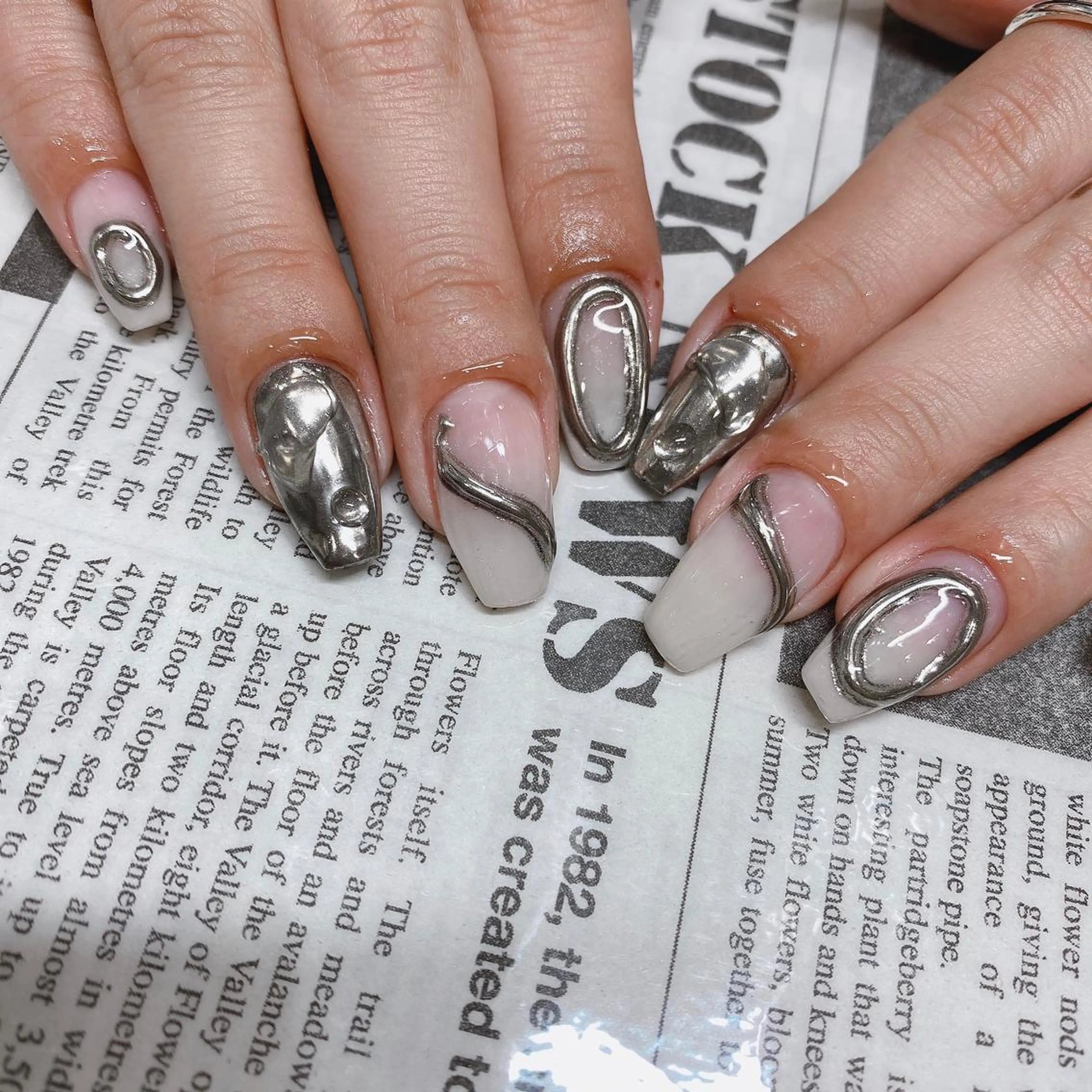 ネイル among アマン所属・lecoa_ kana／amongのネイルデザイン