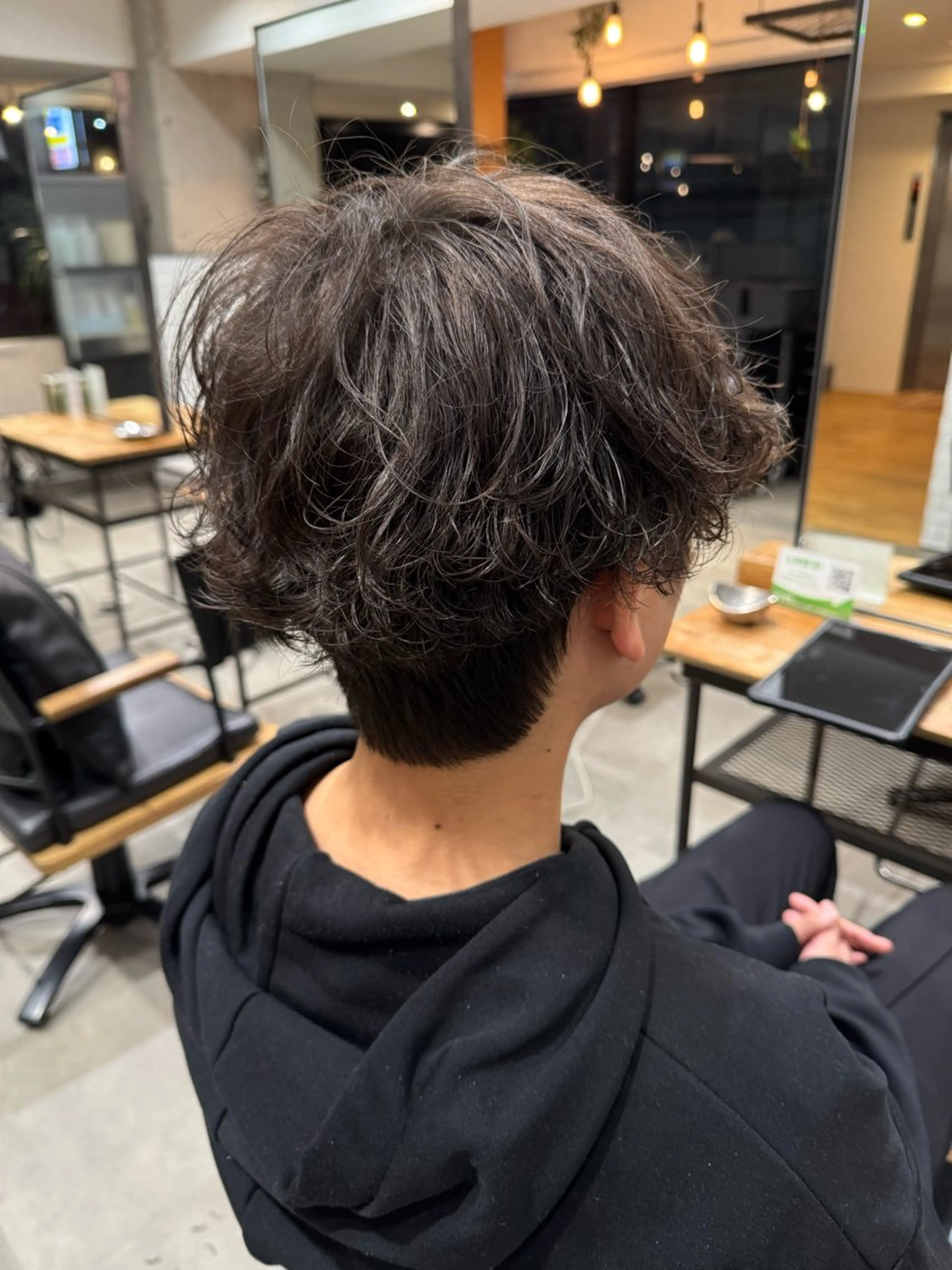 パーマ カット パーマ 心斎橋/透明感カラー 🫧アサノハルカのヘアスタイル