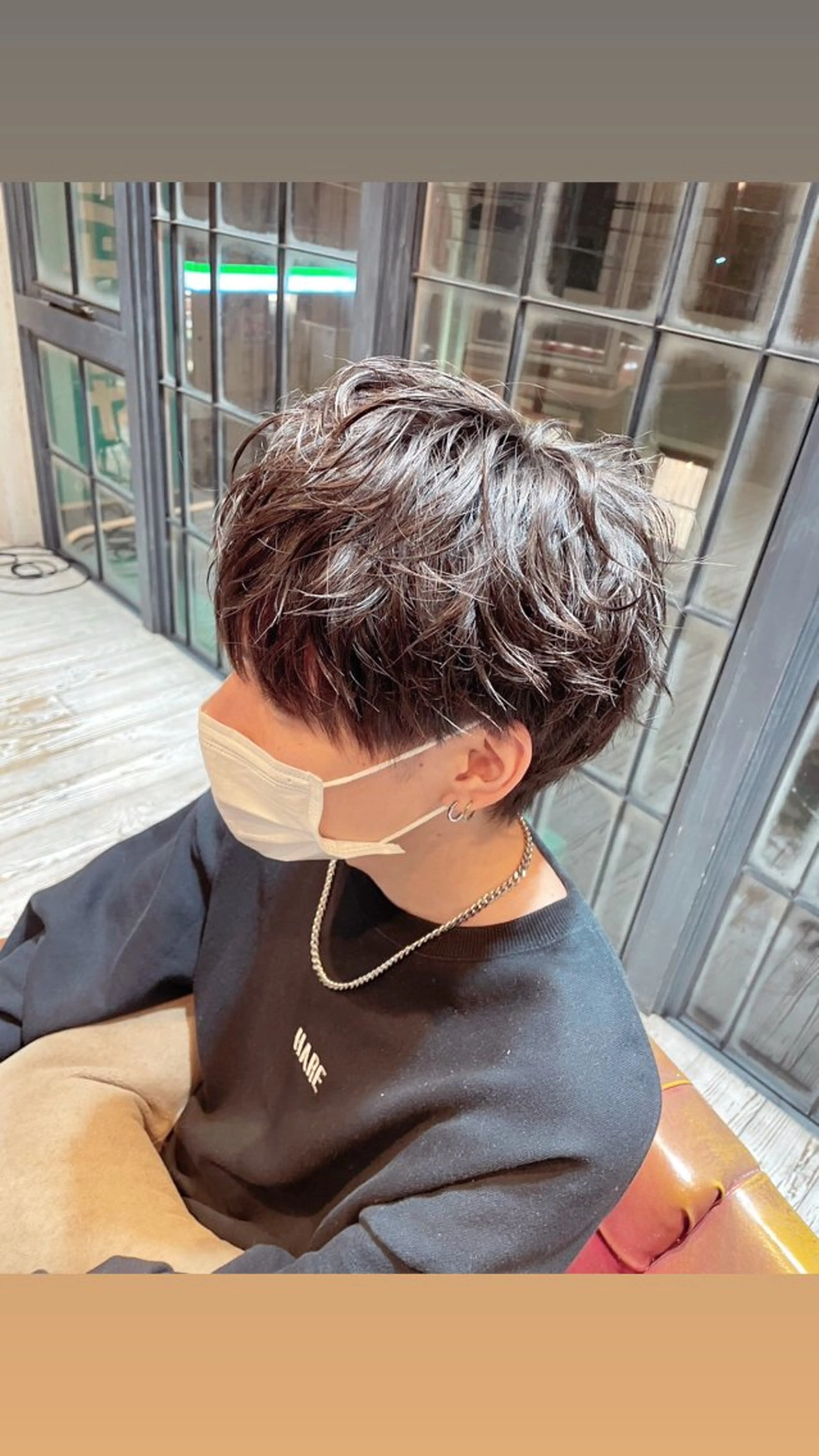 メンズ 西田 もものヘアスタイル