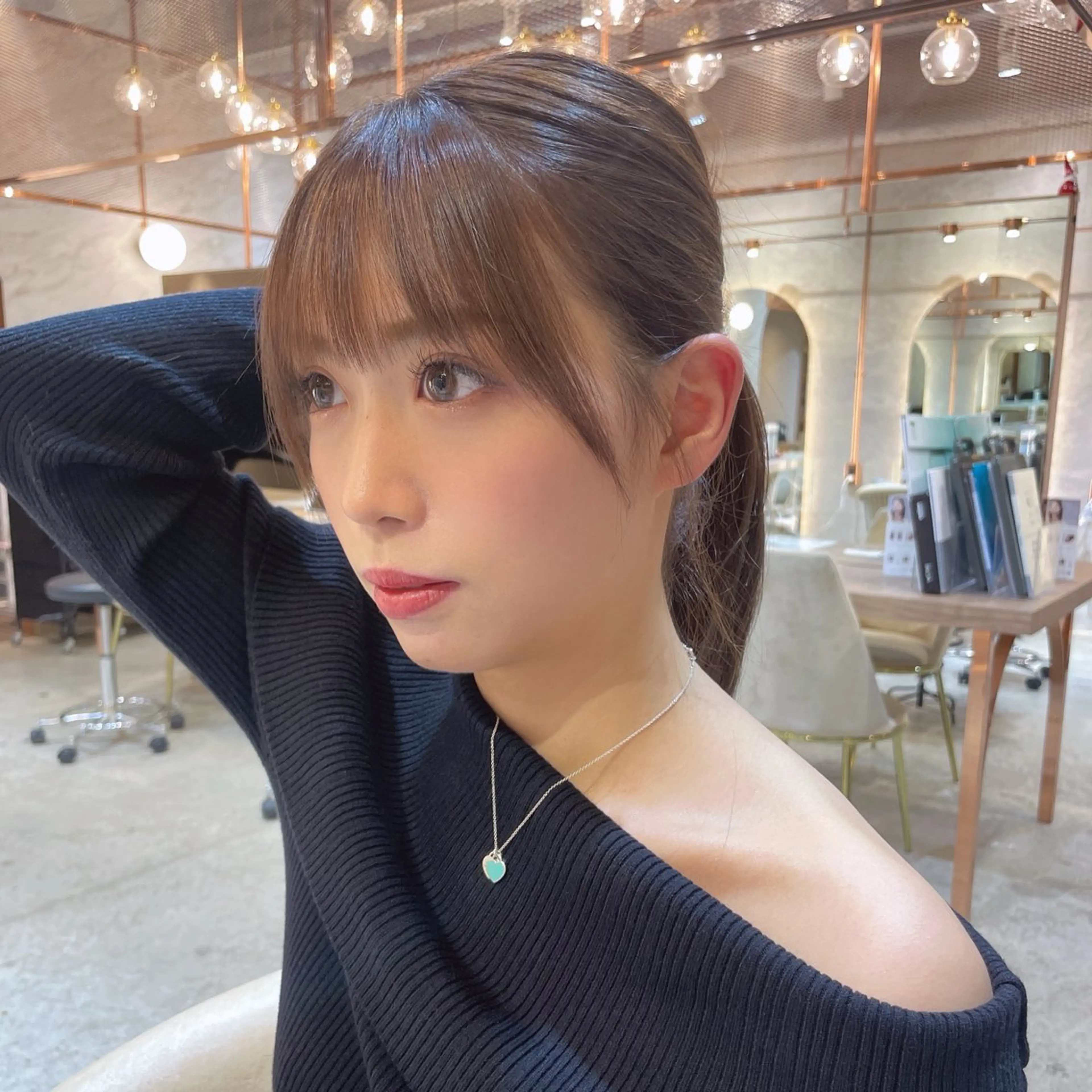 ロング カラー カット ヘアカラー トリートメント レイヤー/韓国ヘア 縮毛矯正🫧鈴木颯のヘアスタイル