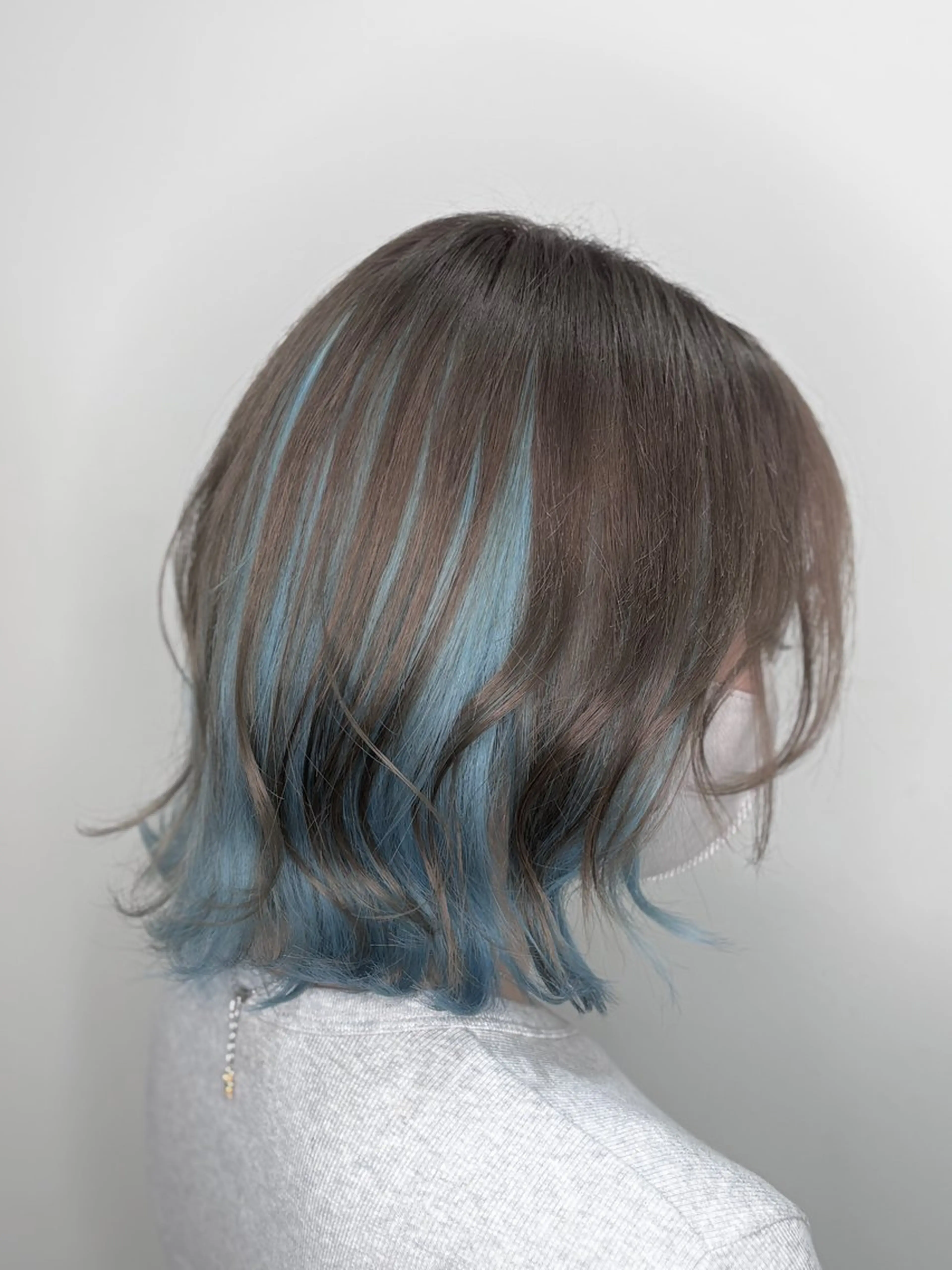 ミディアム カラー ヘアカラー トリートメント ヘッドスパ 🦋ハイトーン/ ブリーチ🥀森山陽向のヘアスタイル