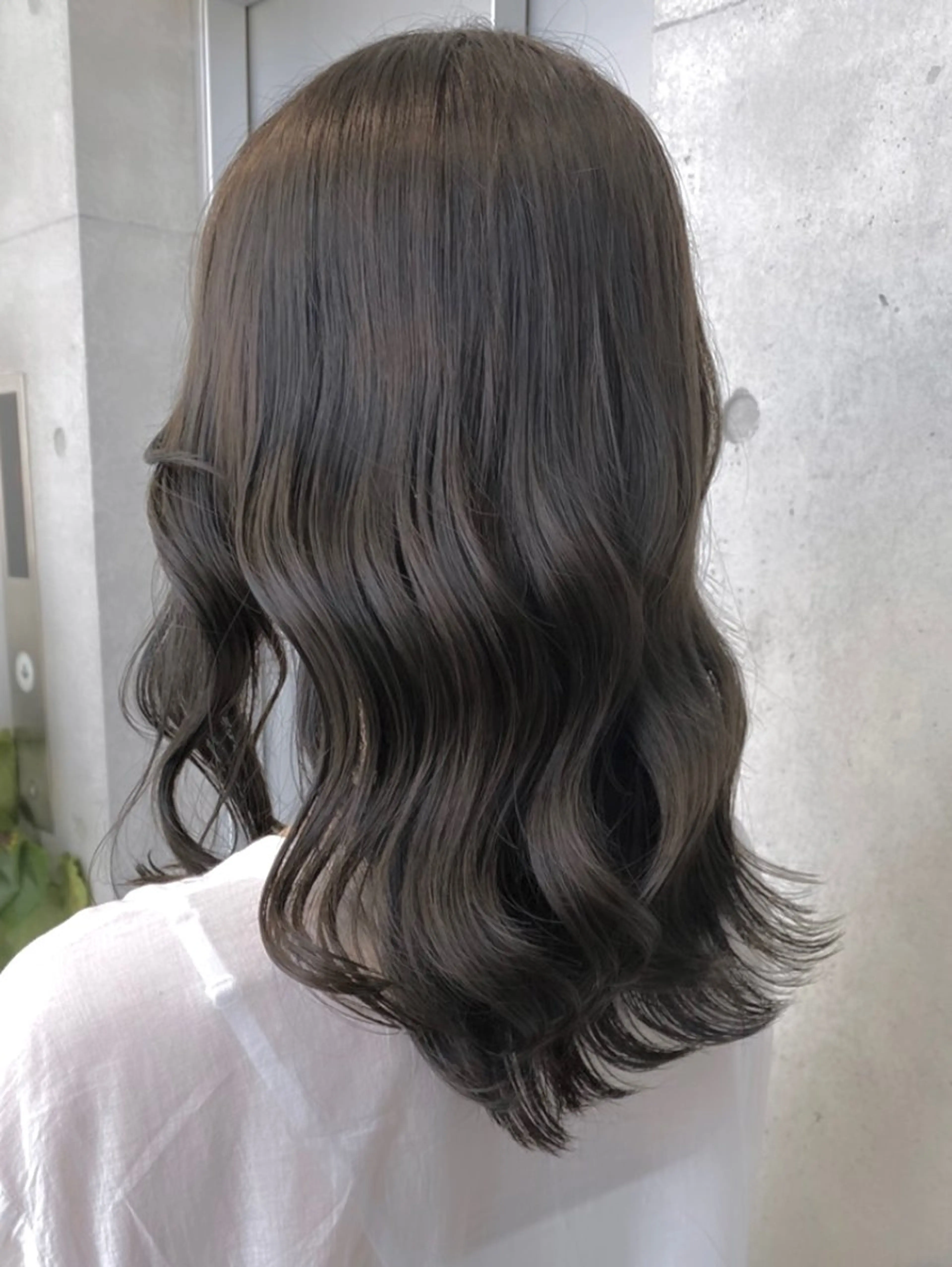 ミディアム カラー カット ヘアカラー トリートメント 🌫️大人韓国ヘア 🌫️naoyaのヘアスタイル