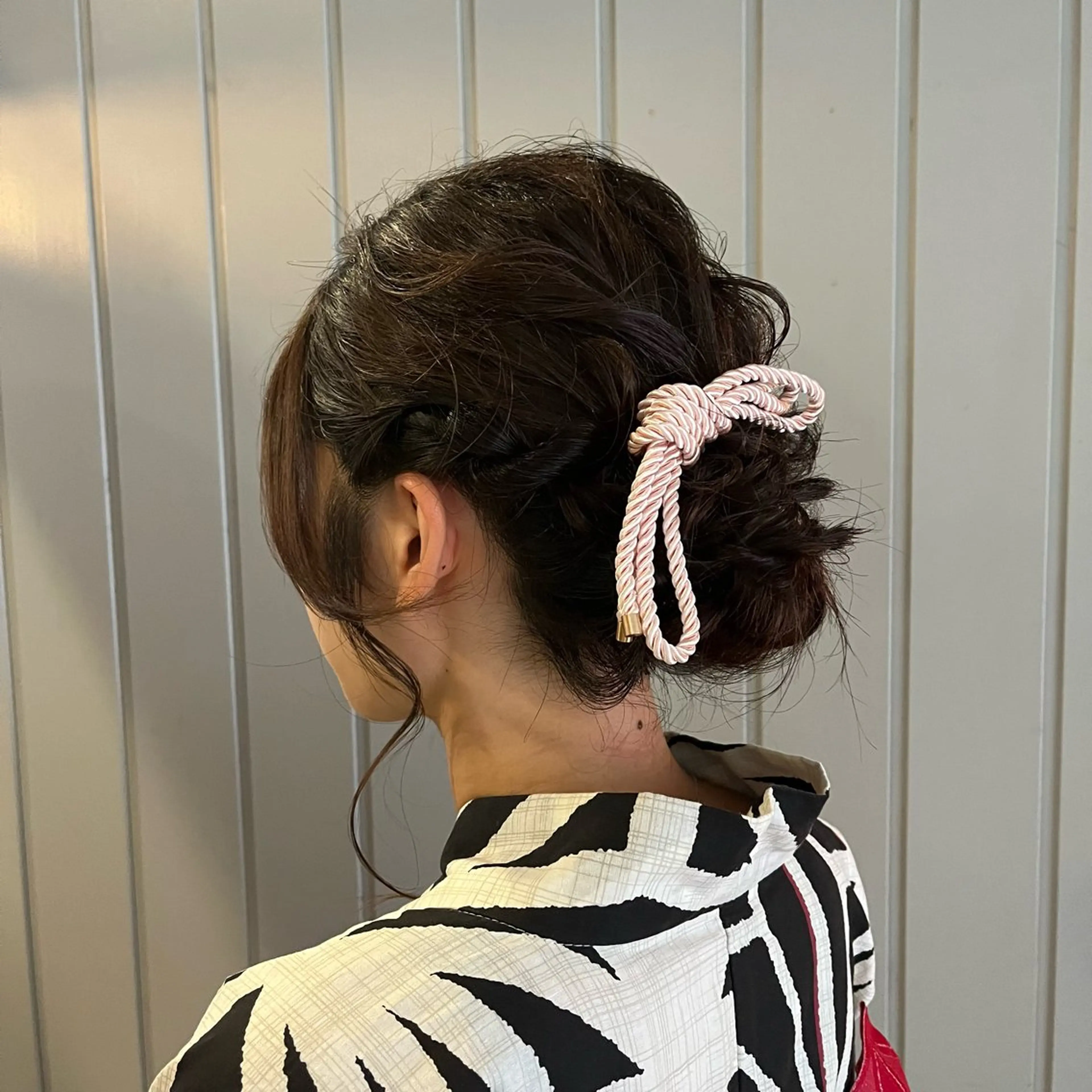 ロング 田中 結月のヘアスタイル