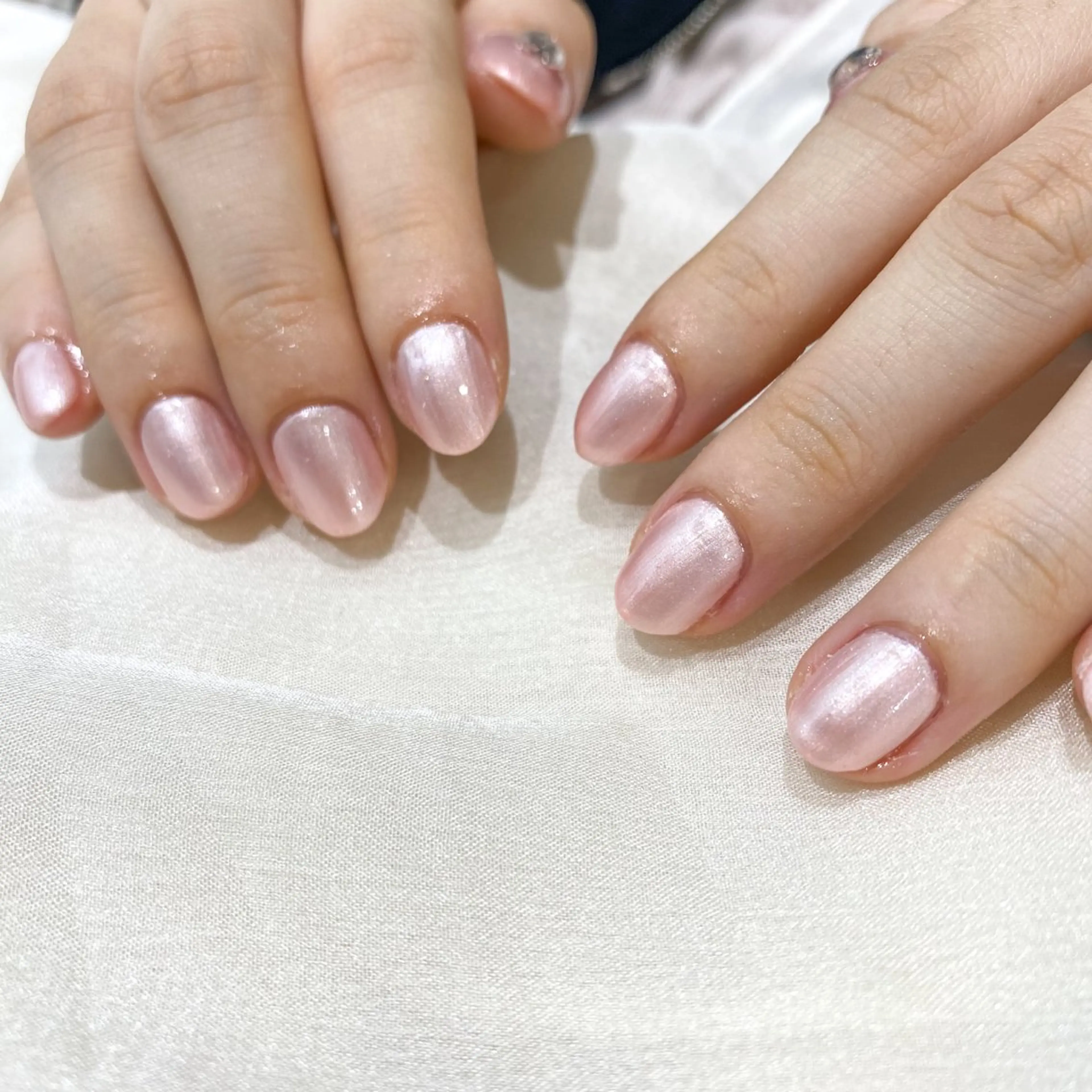 ネイル ジェルネイル ピンク ネイル空間所属・muguet🎀 chikaのネイルデザイン