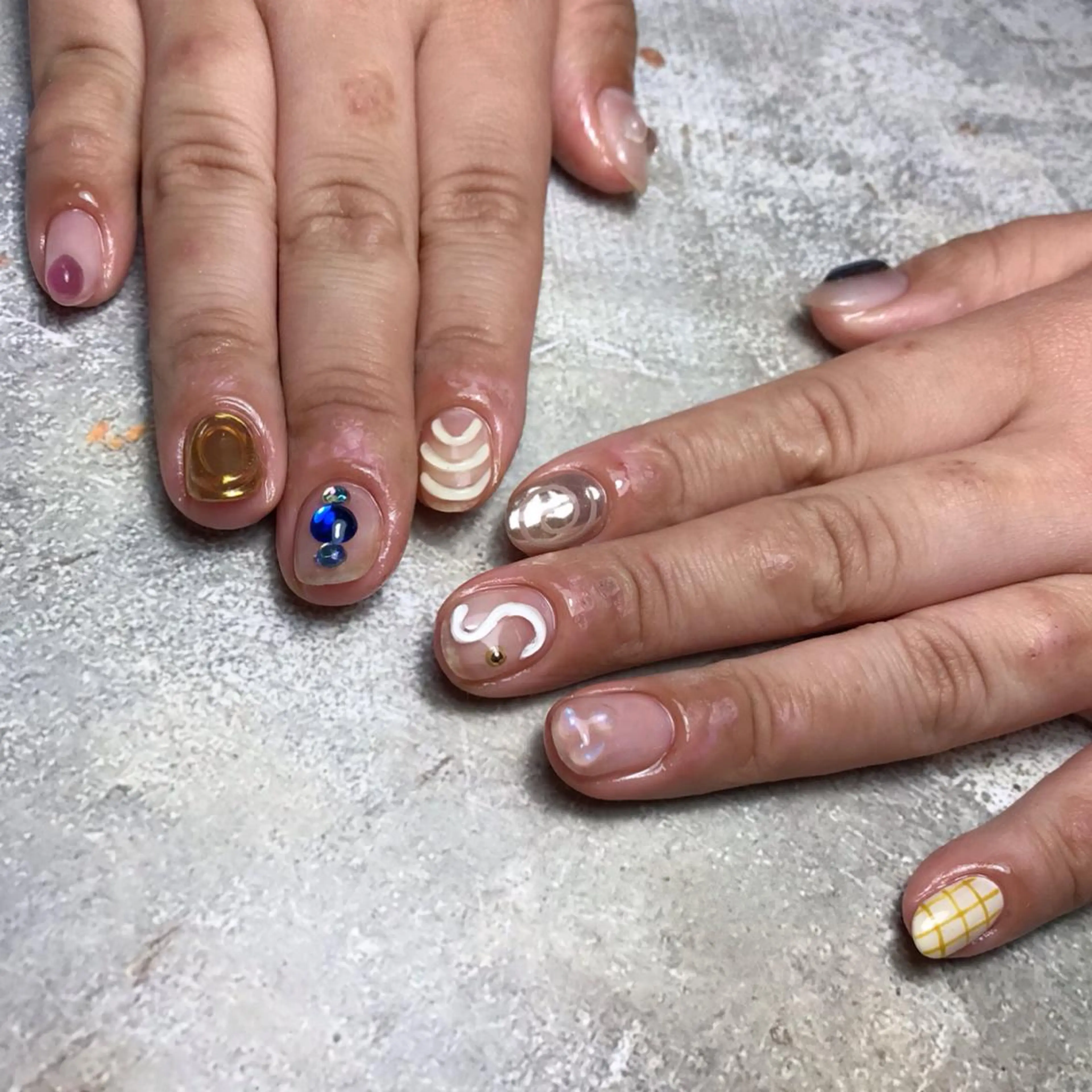 ネイル ハンドネイル 💅chainail _aiのネイルデザイン