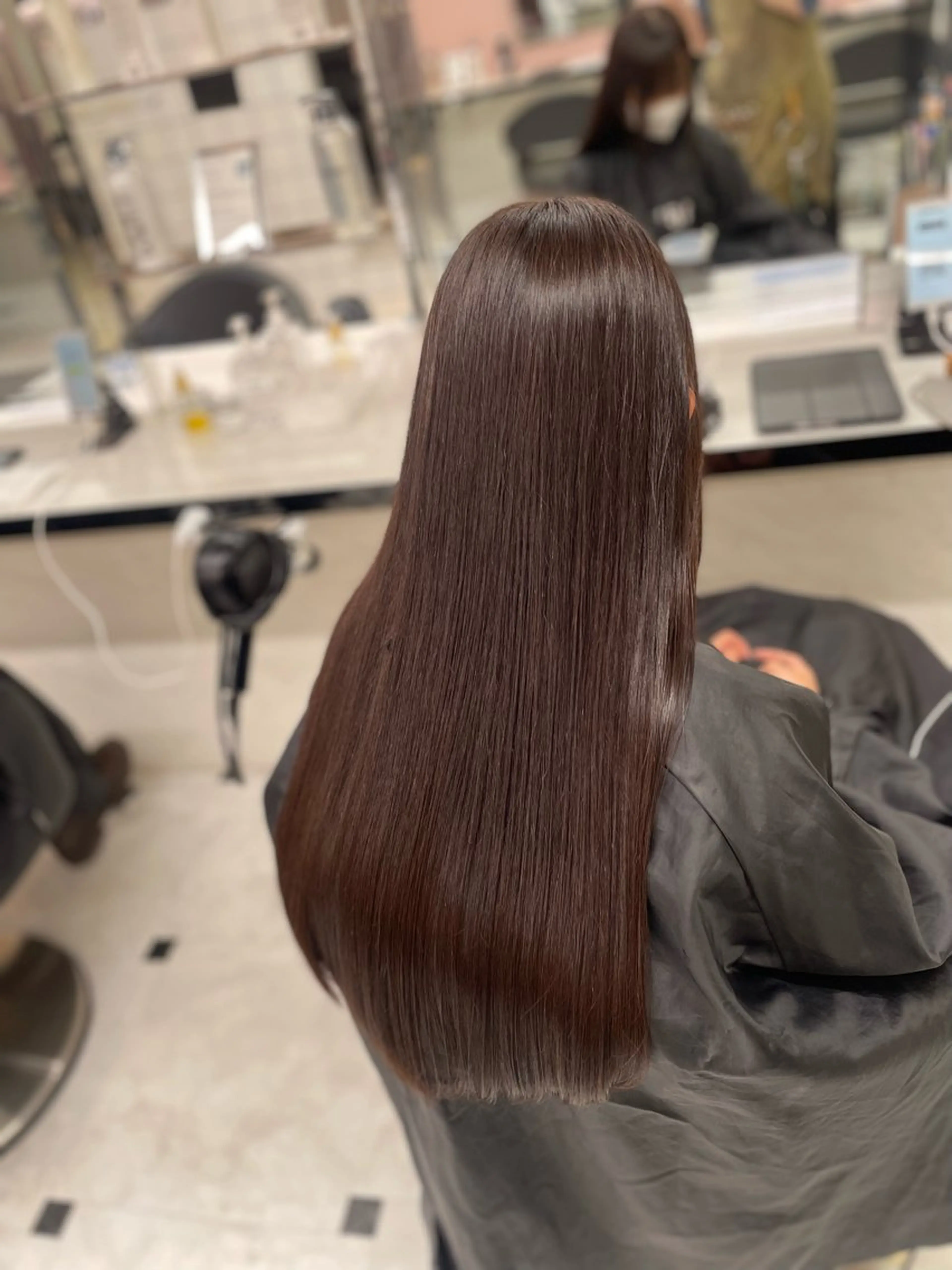 ロング ヘアカラー うる艶トレンドヘア 🕊️上野BABYのヘアスタイル