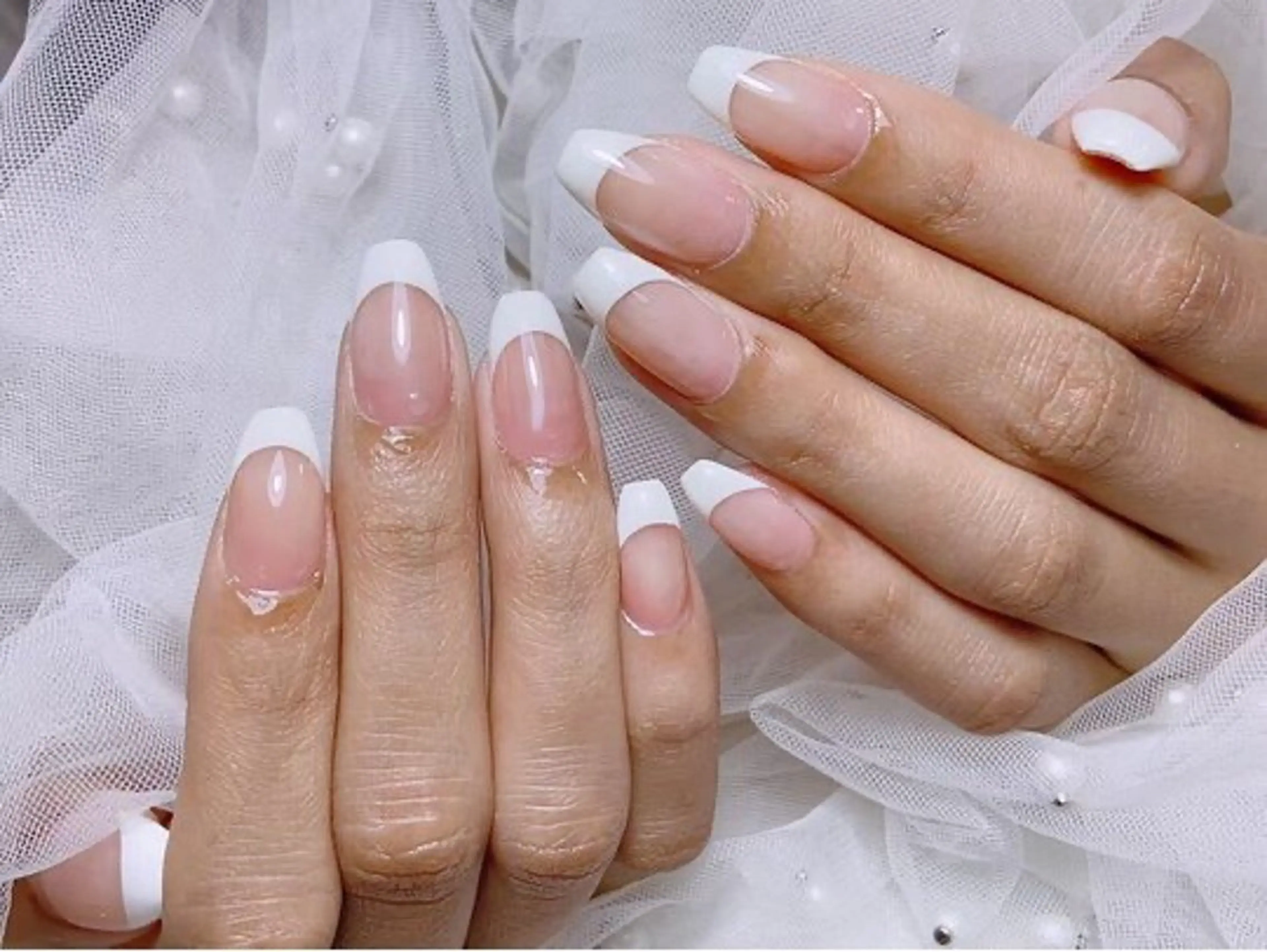 ネイル フレンチネイル Anela 池袋 💅yuriのネイルデザイン