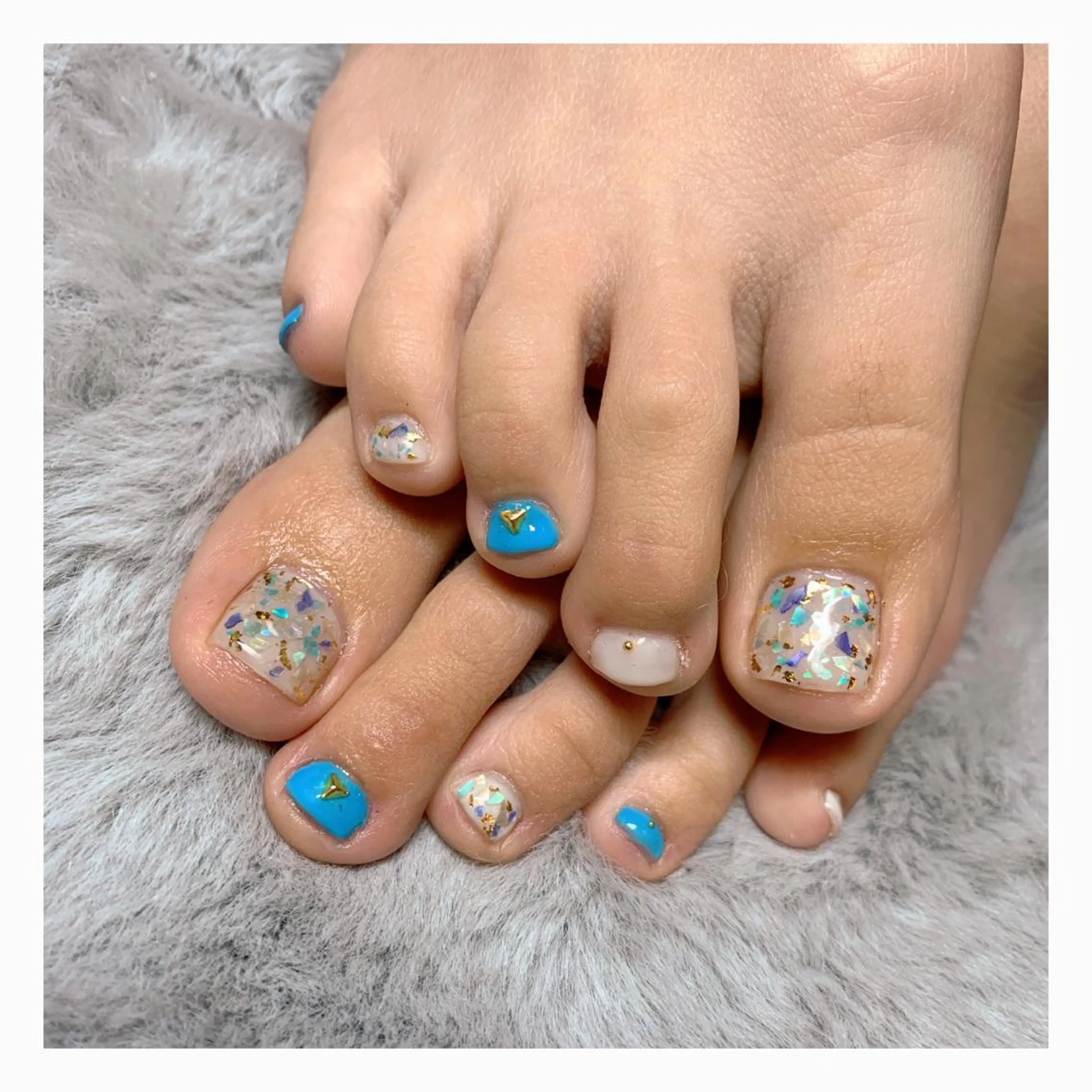 ネイル フットネイル C's coffretのネイルデザイン