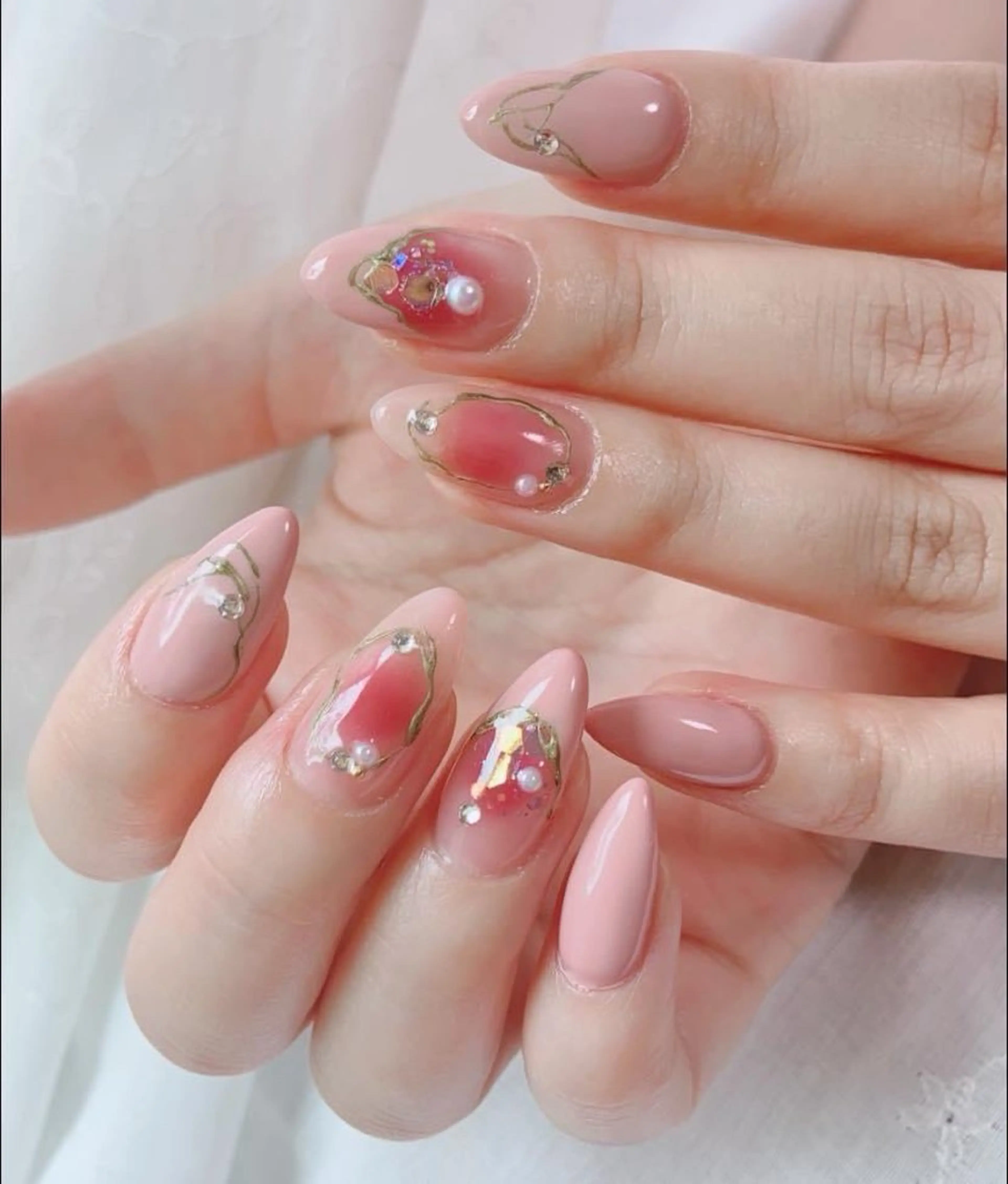 ネイル HandSnail 座間自宅ネイルサロンのネイルデザイン