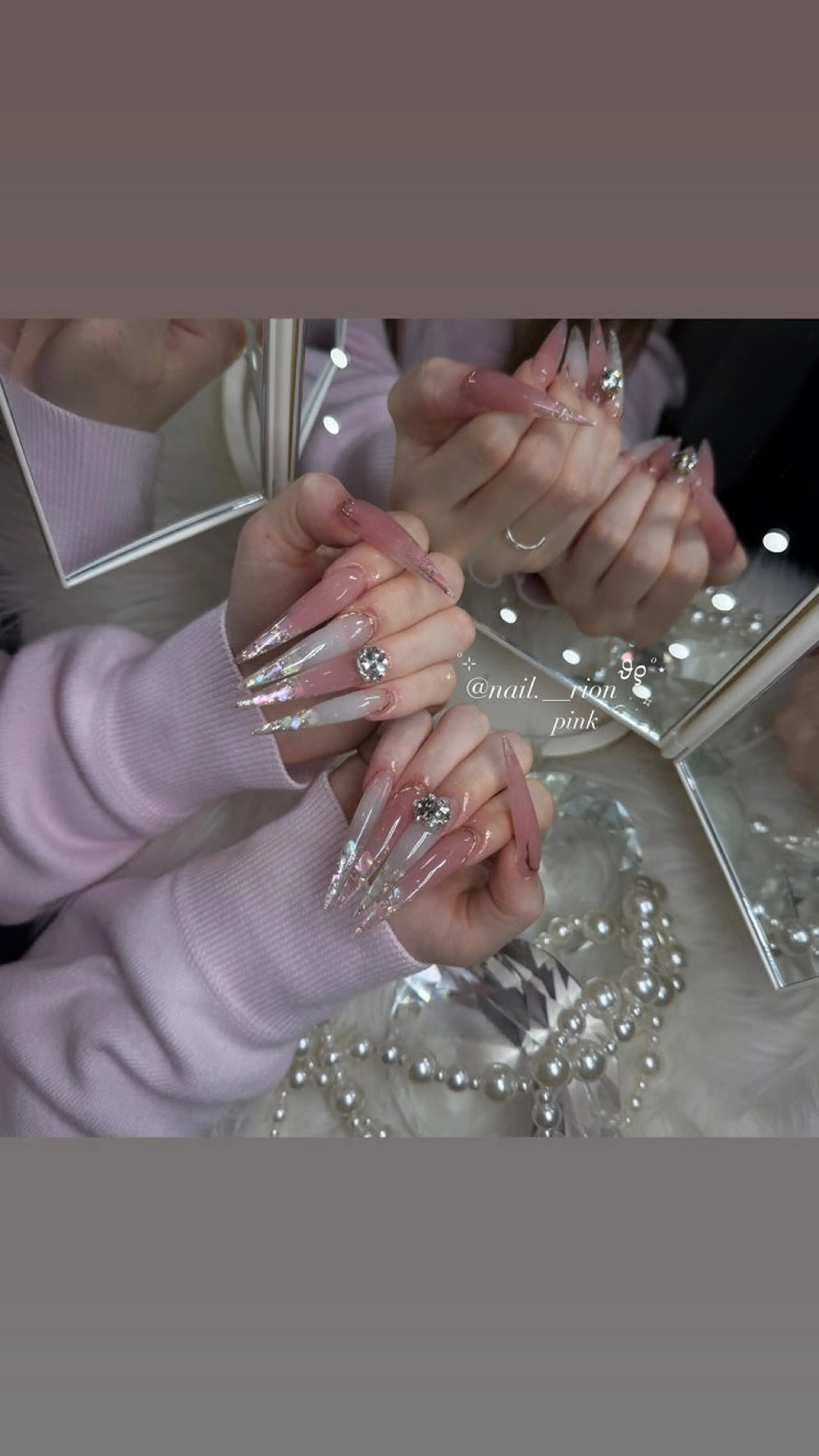 ネイル 加納 莉音のネイルデザイン