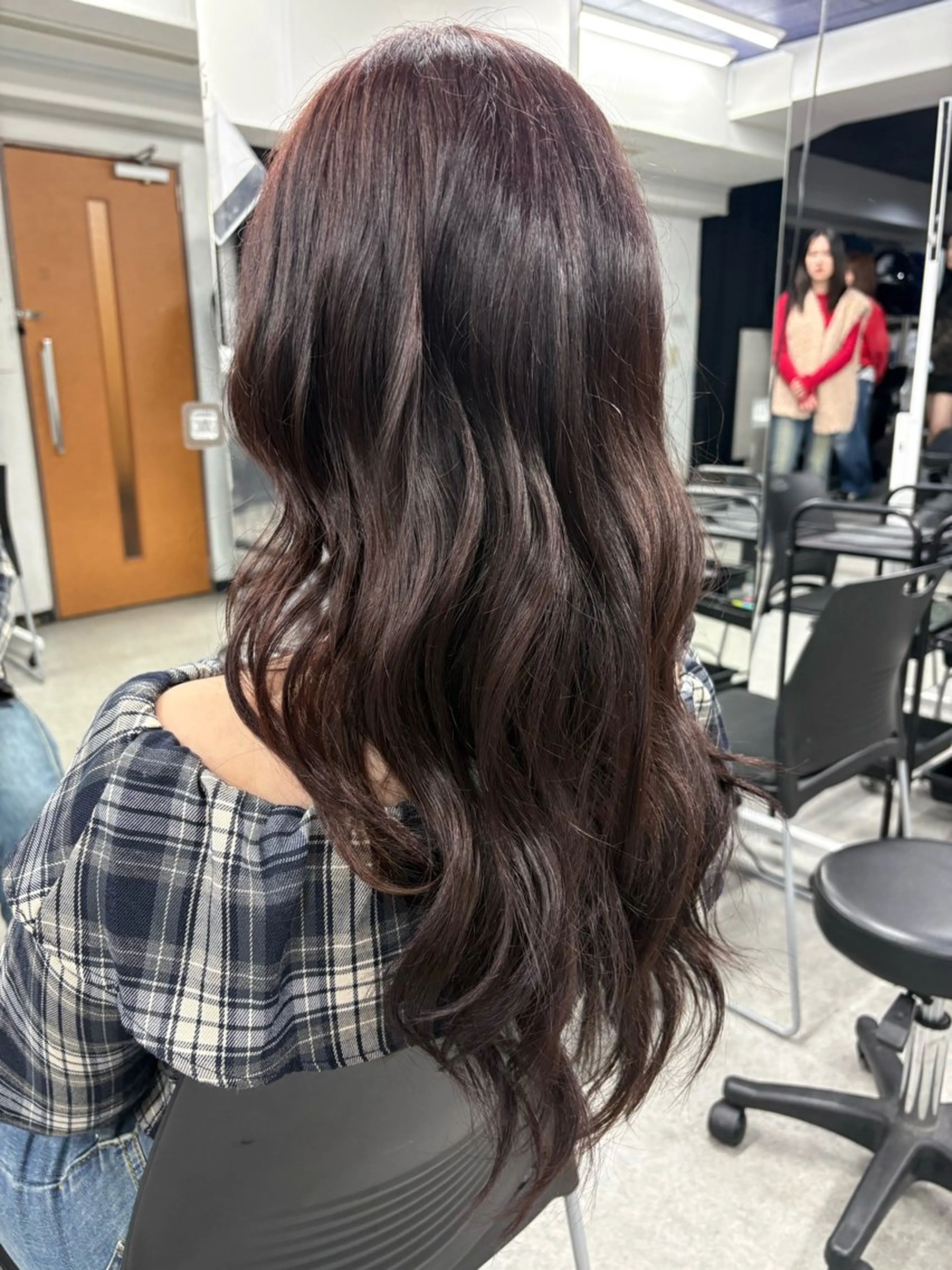 ロング カラー 韓国ヘア/透明感 カラー🎀RUNAのヘアスタイル